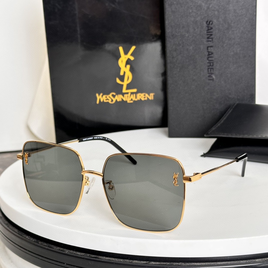  ‼️原版 SAINT LAURENT 圣罗兰 SL314 尺码58口18-140 YSL高品质金属方形
