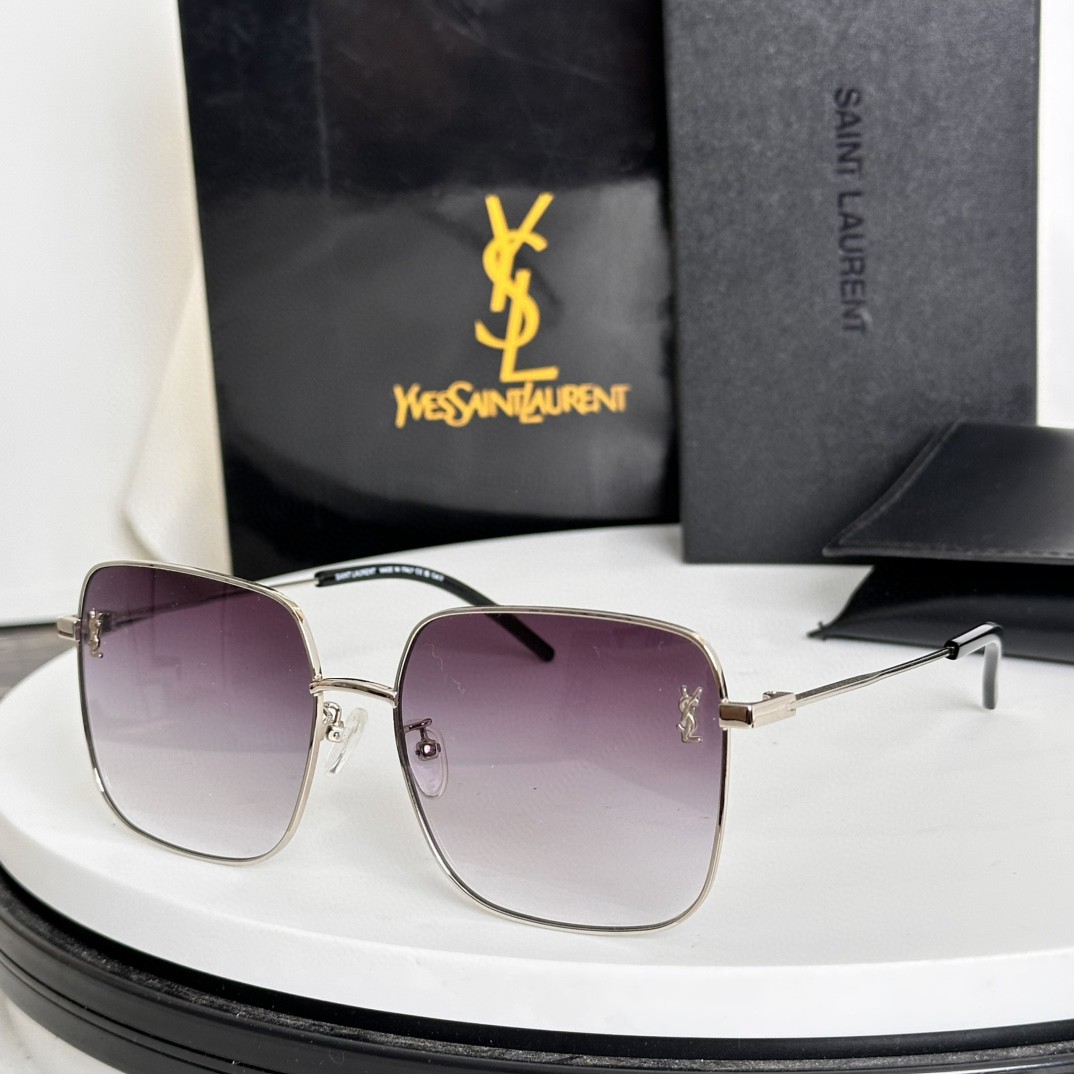  ‼️原版 SAINT LAURENT 圣罗兰 SL314 尺码58口18-140 YSL高品质金属方形