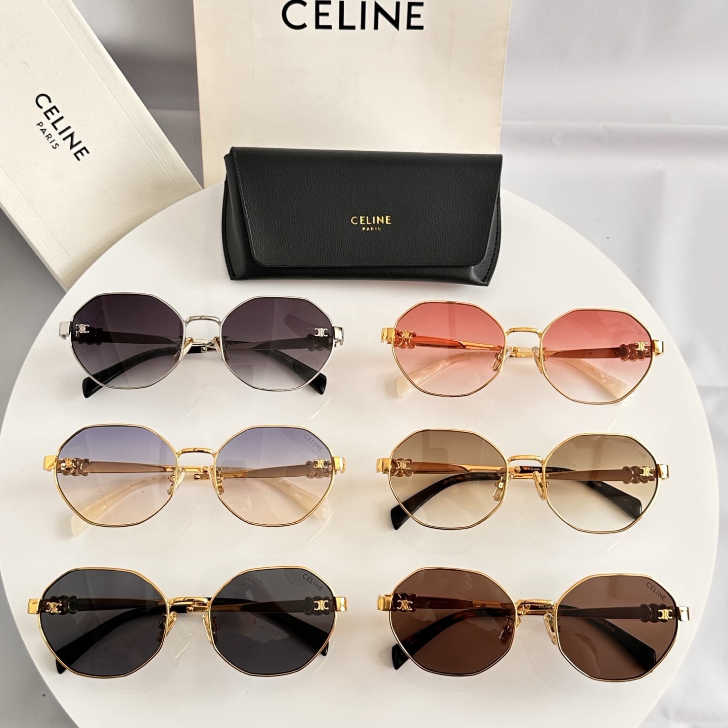 ‼️ 模特图 CELIN*🌟🌟🌟MODEL:CL42132U🌟🌟🌟SIZE:59口18-145🌟🌟🌟