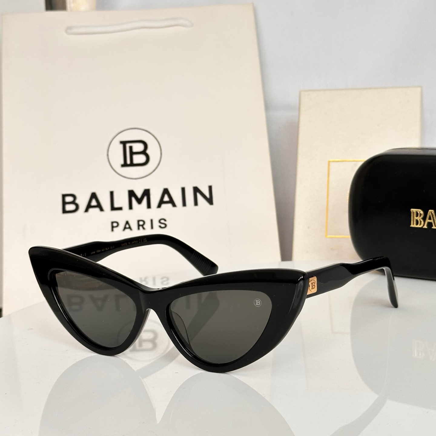 ‼️BALMAIN 巴尔曼🍁🍁🍁MODEL：Jolie-159A-42//BLK- GLD🍁🍁🍁SIZE