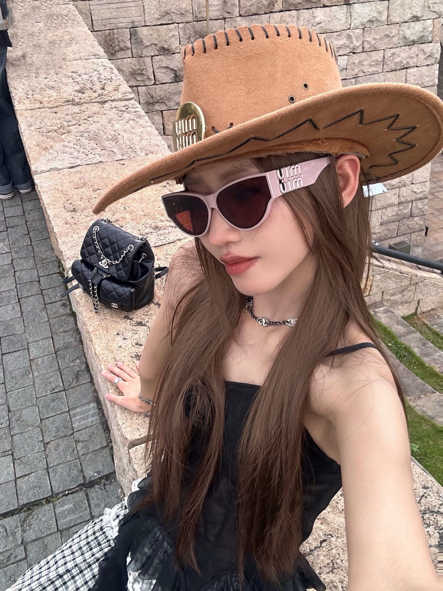 ‼️ 模特图 MIU M*🎀🎀🎀MODEL: SMU082Z🎀🎀🎀SIZE：52口21-135🎀🎀