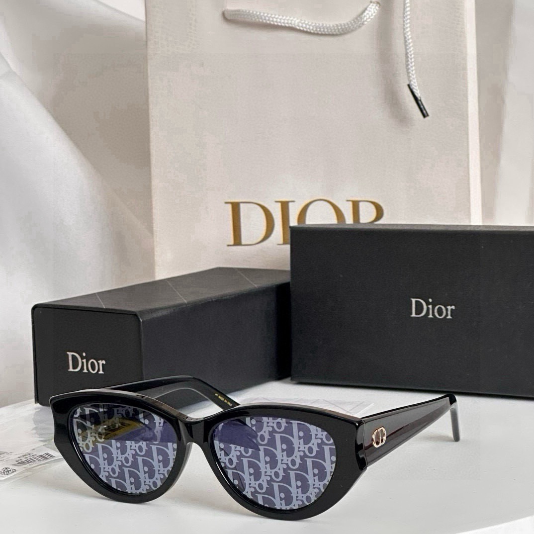 DIOR Sunglasses Acetate Cat Eye