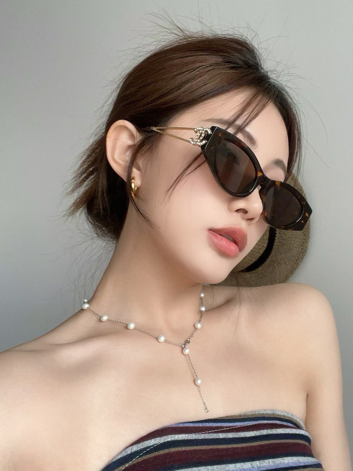 ‼️ 模特图 CHANE*🌸🌸🌸MODEL：6998🌸🌸🌸SIZE：52口17-145🌸🌸🌸