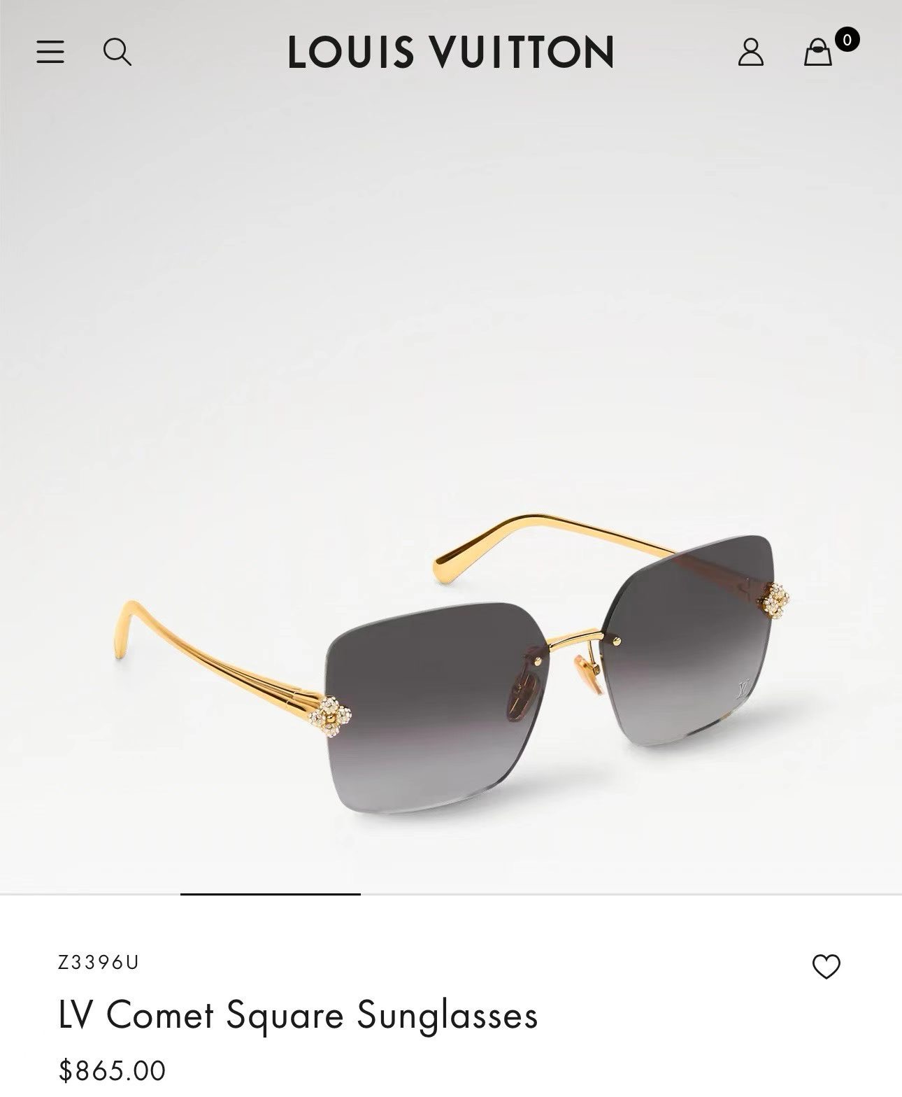 ‼️LOUIS VUITTO*✨✨✨MODEL：Z3396U✨✨✨ SIZE：62口17-140✨✨✨