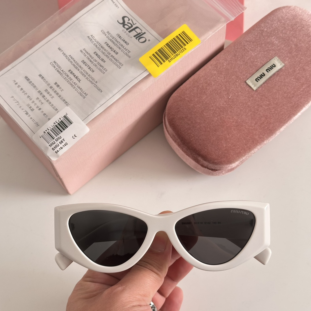 MIUMIU Cat Eye Acetate Sunglasses