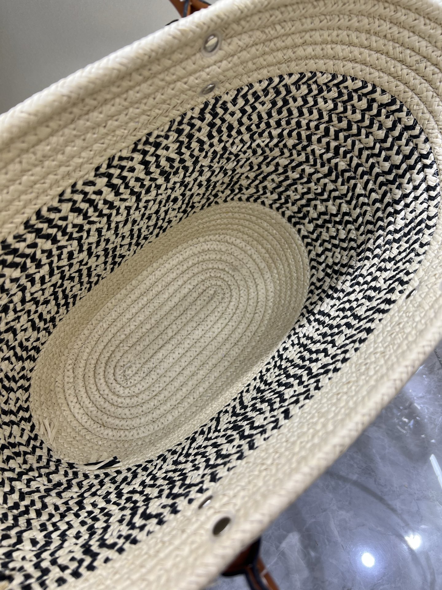 YSL 夏季新款 編織大容量手提包