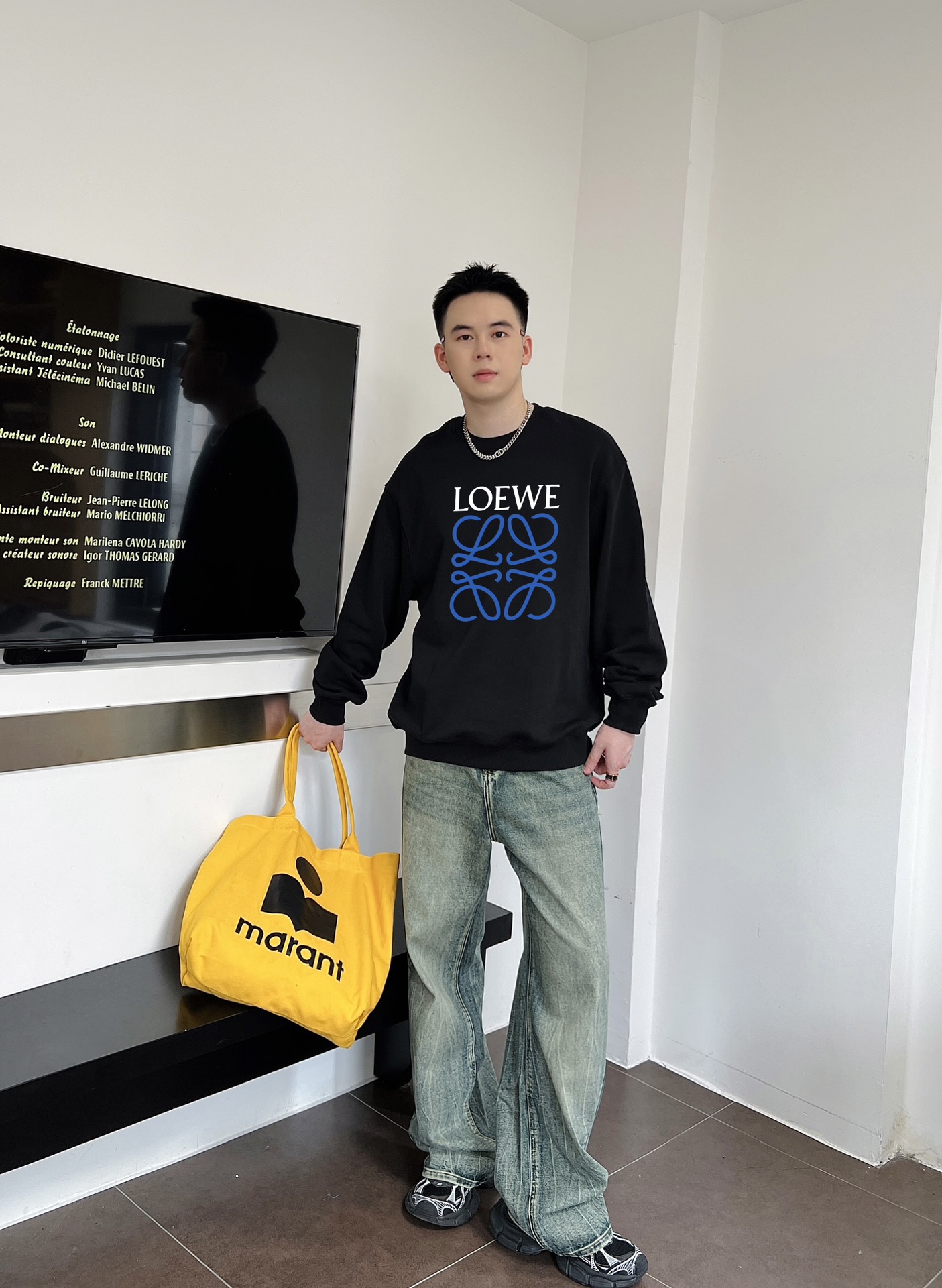 罗意威 Loewe 高定典藏名品高定成衣时装外套连衣裙衬衫T恤 #9C5D407E 7