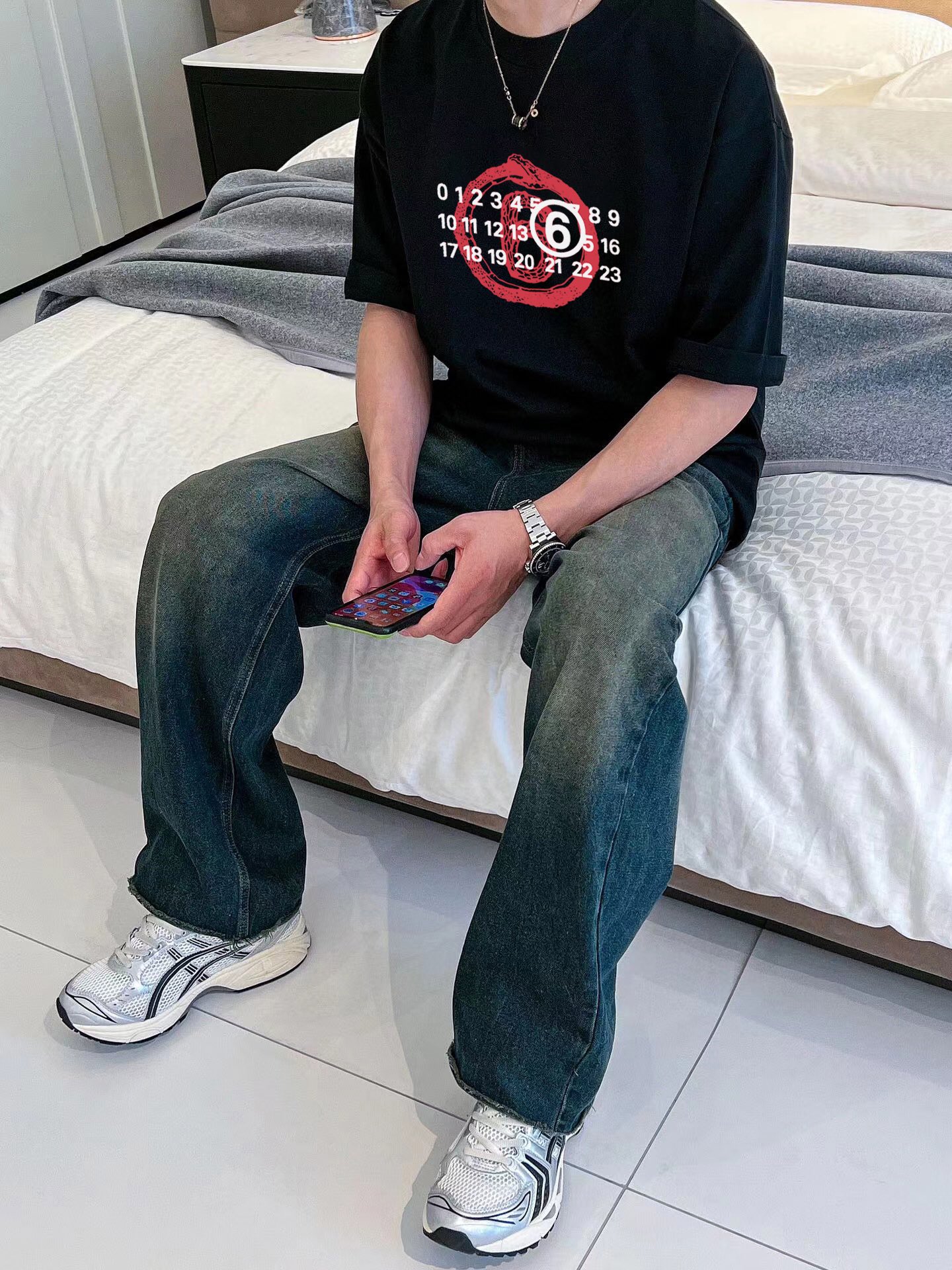 Cotton Fabric for 230g, Brass Details, Sizes M-3XL, 200lbs: Measurements for Each Size - 图片 9