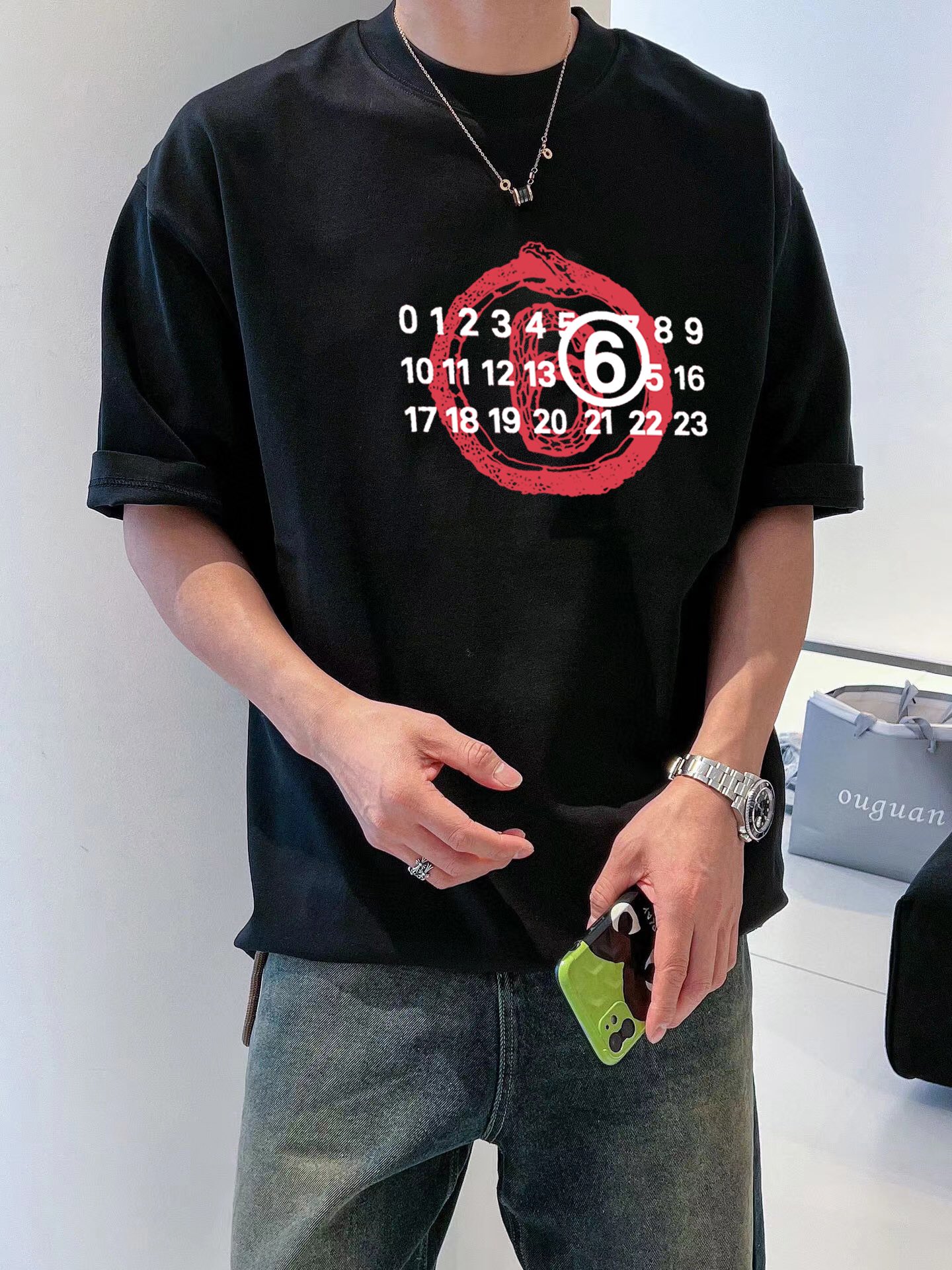 Cotton Fabric for 230g, Brass Details, Sizes M-3XL, 200lbs: Measurements for Each Size - 图片 2