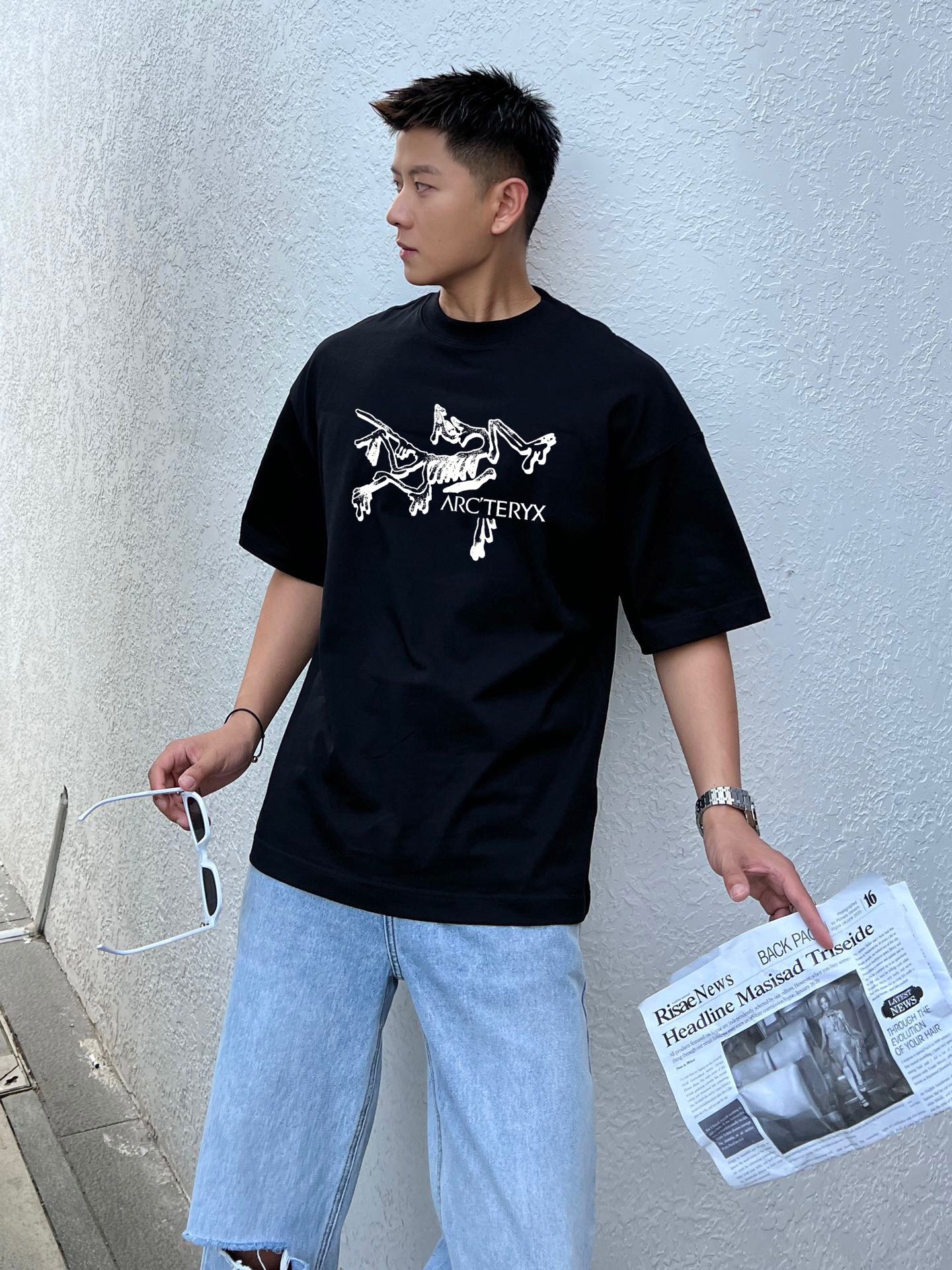 Yearly Blast Item: Letter Pattern T-Shirts & Protective Clothing with Grand Conry Digital Printing Machine - 图片 4