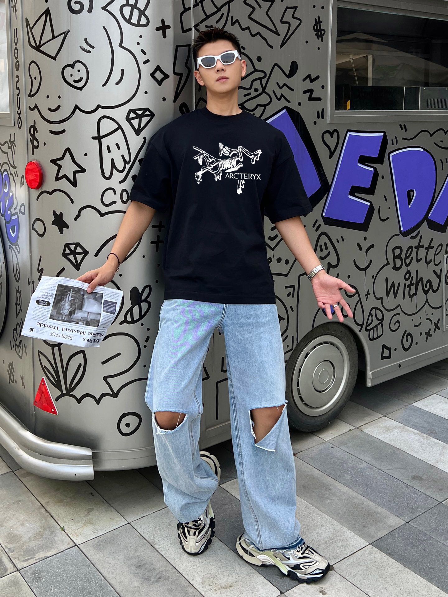 Yearly Blast Item: Letter Pattern T-Shirts & Protective Clothing with Grand Conry Digital Printing Machine