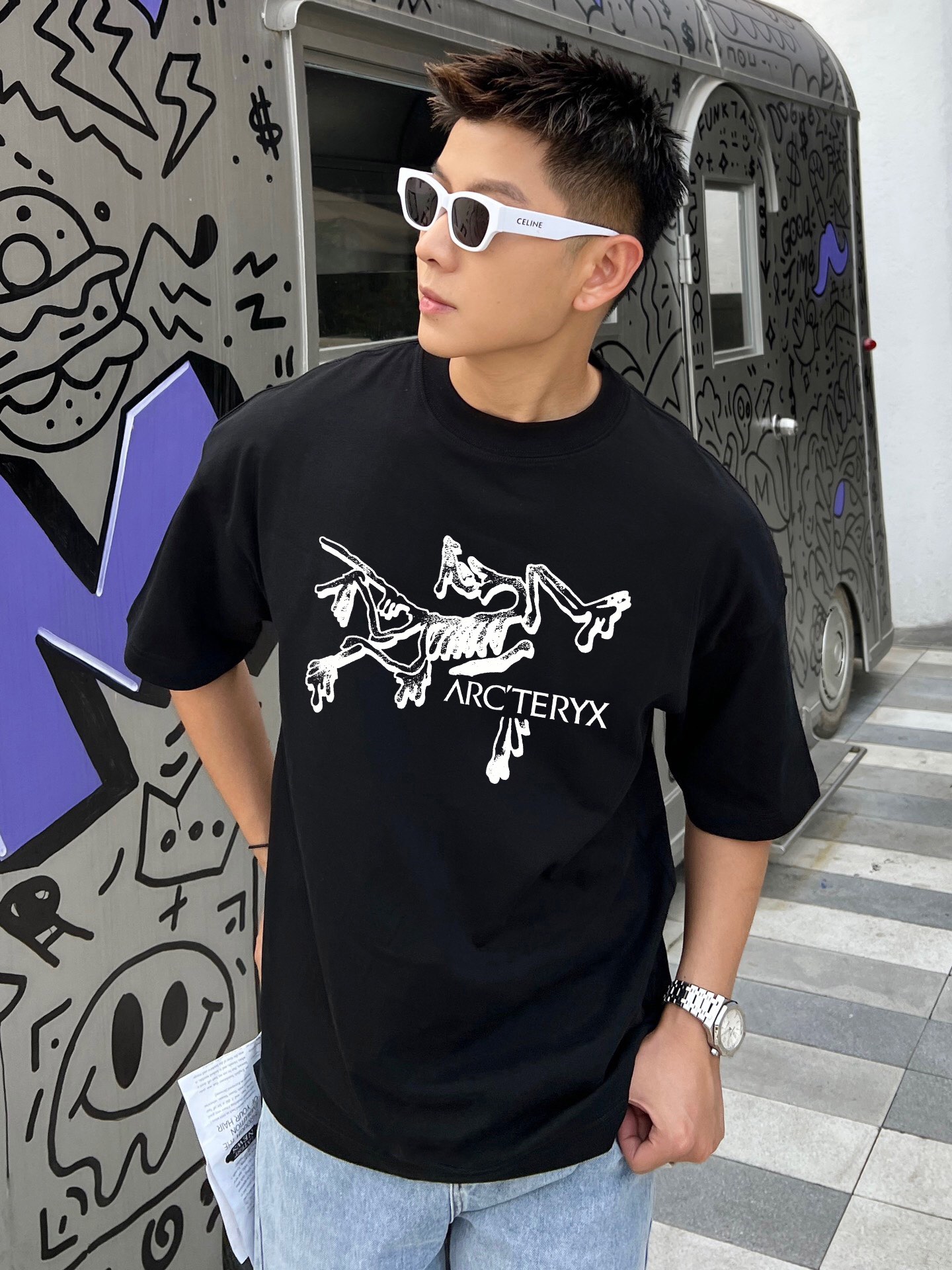 Yearly Blast Item: Letter Pattern T-Shirts & Protective Clothing with Grand Conry Digital Printing Machine - 图片 2