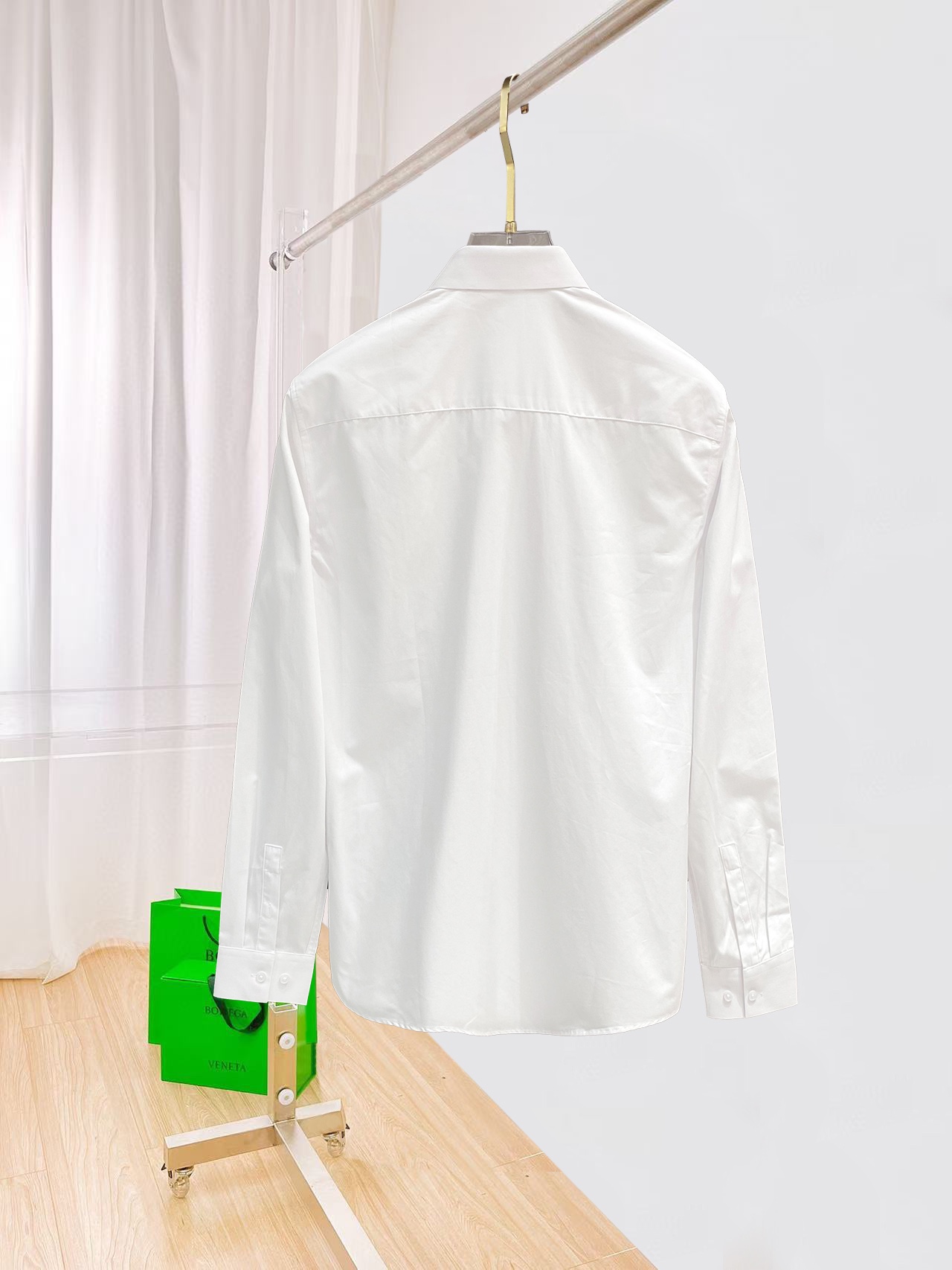 Luxurious Arcteryx Men’s Cotton Shirt in Black and White, Sizes 38-43 - 图片 2