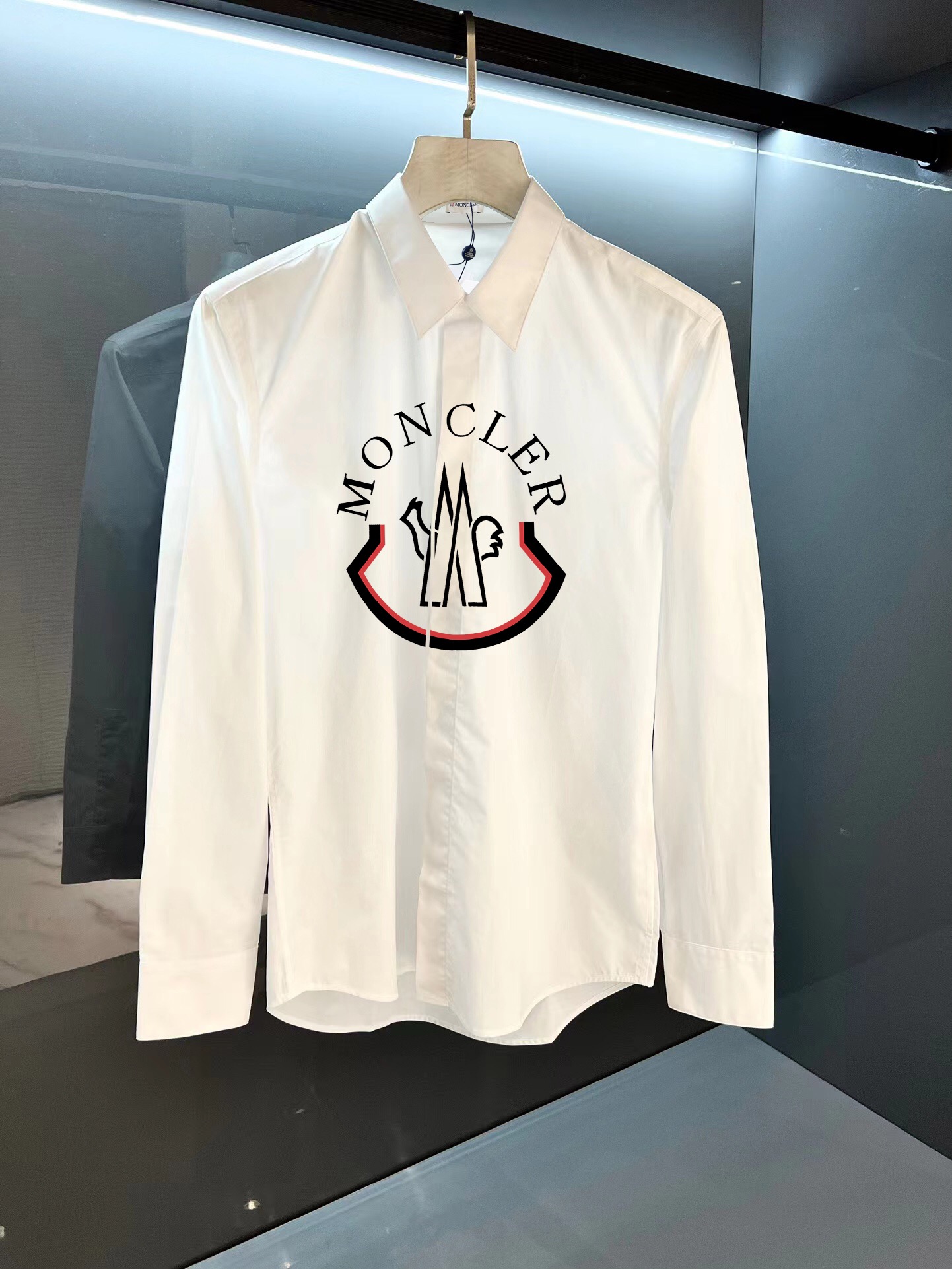Men’s 100% Cotton Shirt: Comfortable, Originals, Luxurious, Black & White, Various Sizes - 图片 3