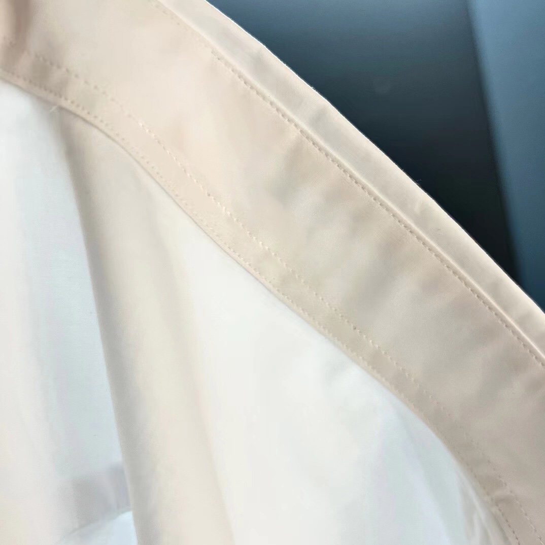 Men’s 100% Cotton Shirt: Comfortable, Originals, Luxurious, Black & White, Various Sizes - 图片 6