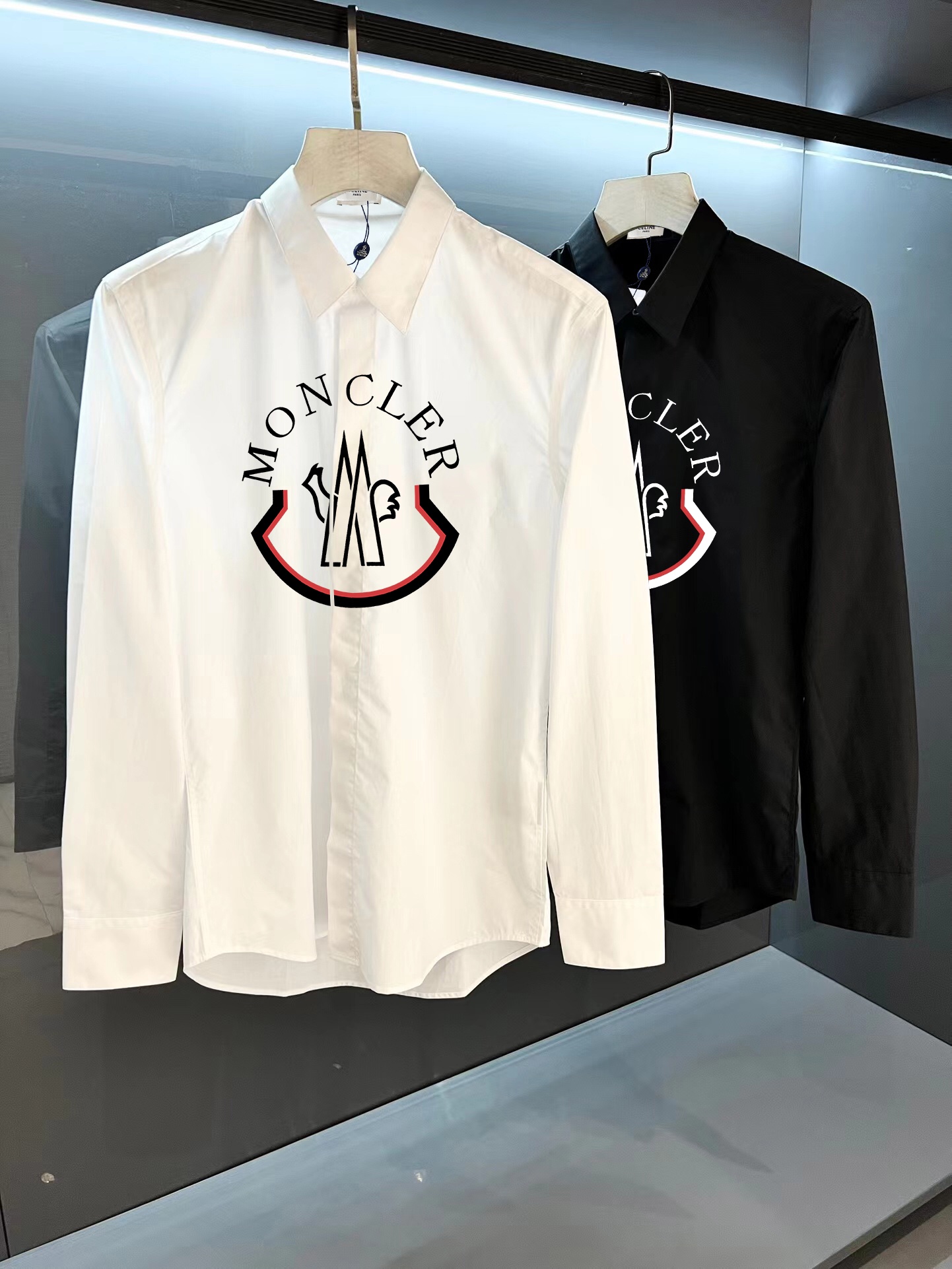 Men’s 100% Cotton Shirt: Comfortable, Originals, Luxurious, Black & White, Various Sizes - 图片 8