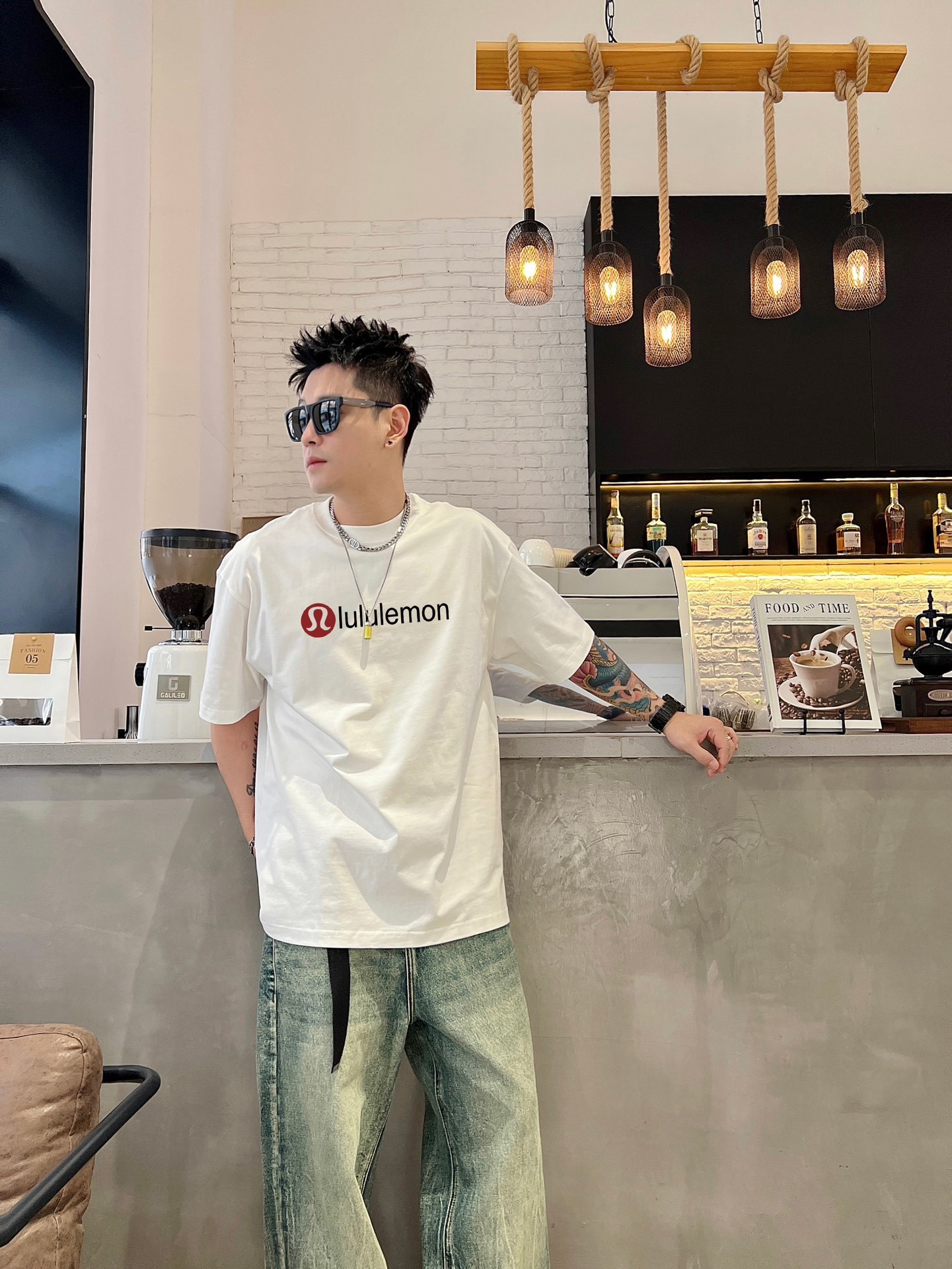 Lululemon’s New Double-Stamp T-Shirts: High-Quality Fabric, Large-Scale Prints, Variety of Sizes - 图片 7