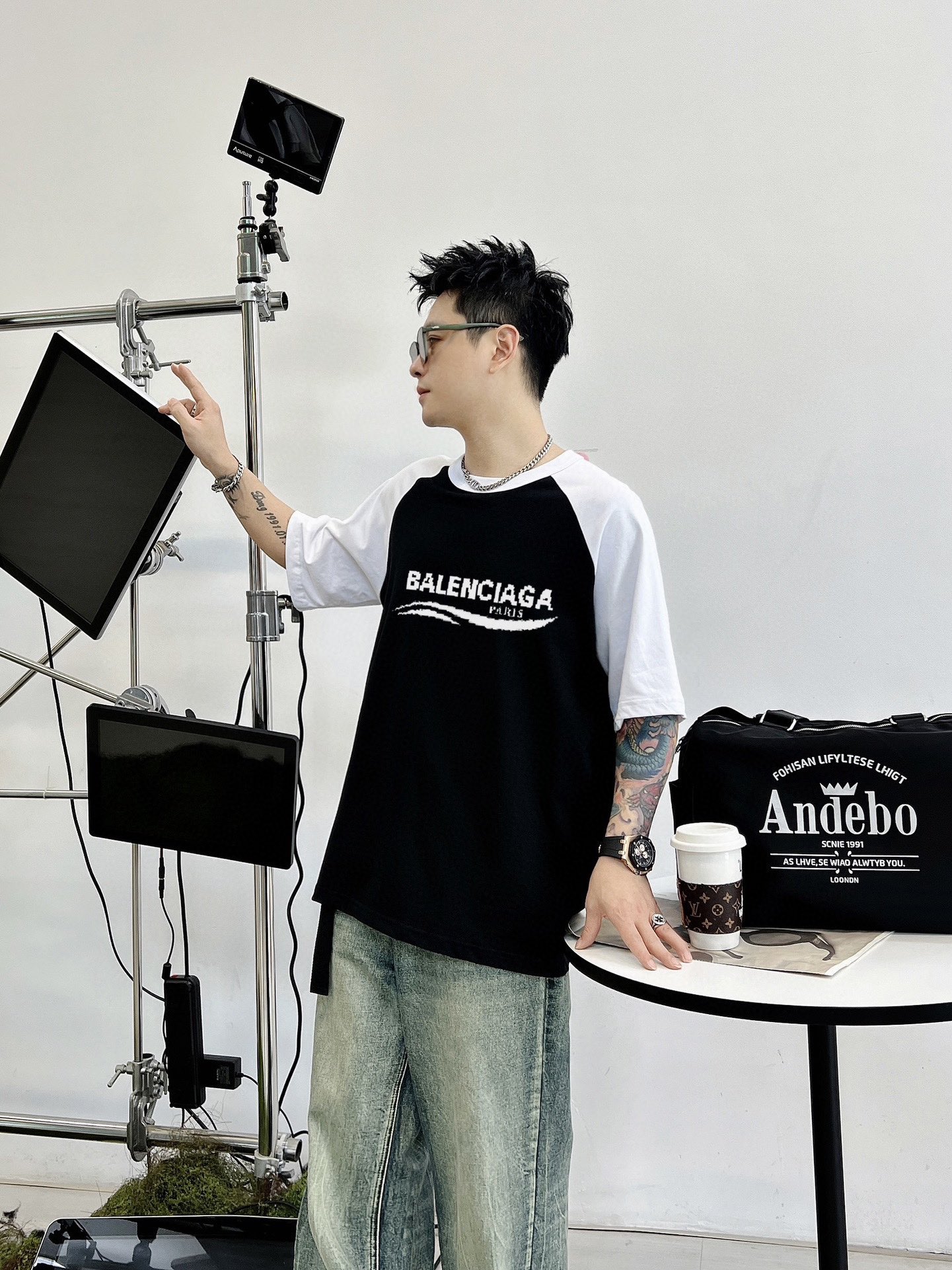 Annual Blast Item: Letter Pattern T-Shirts & Protective Clothing with High-Quality Print - 图片 6