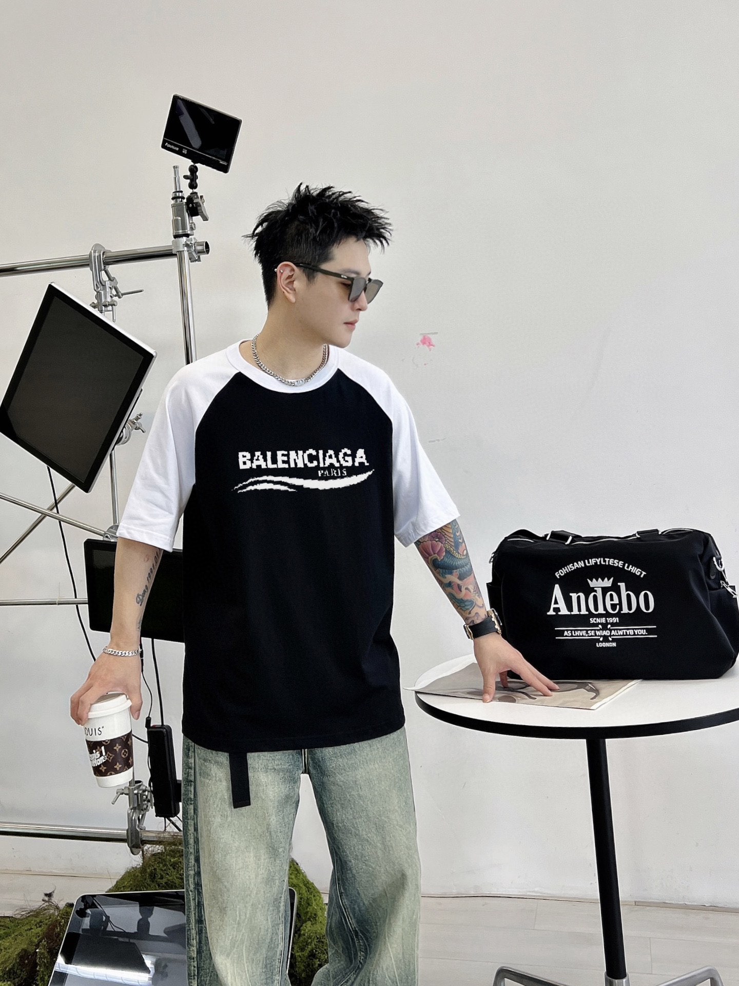Annual Blast Item: Letter Pattern T-Shirts & Protective Clothing with High-Quality Print - 图片 3