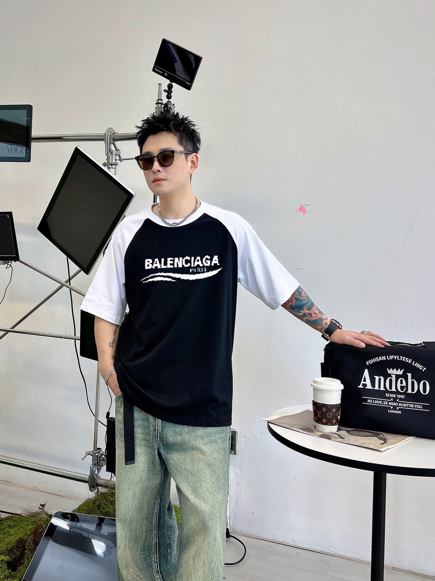 Annual Blast Item: Letter Pattern T-Shirts & Protective Clothing with High-Quality Print - 图片 7