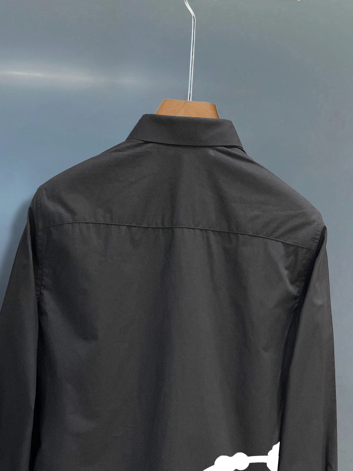 Men’s Prada Shirt in Natural Cotton, Comfortable and Luxurious, Sizes 38-43, Black and White - 图片 8