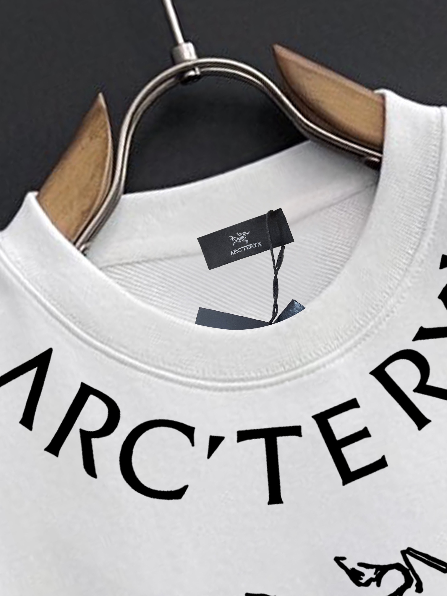 ￼ ￼ 始祖鸟 官网 新款字母印花双层重工字母图案不管是T桖还是卫衣都是每年的爆款单品 前幅大面积印花采