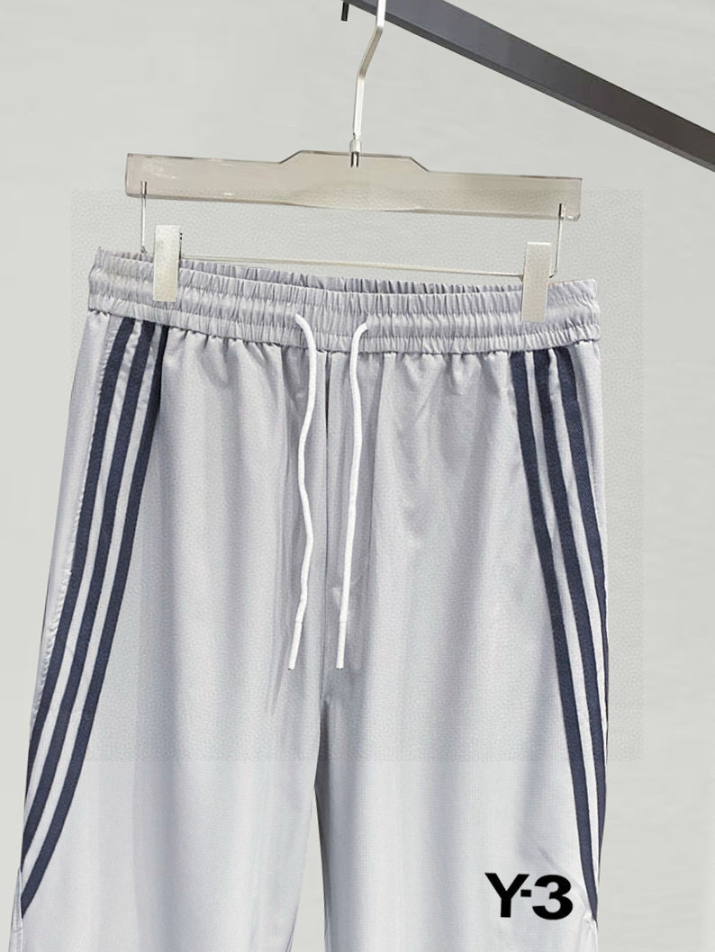  Y-3 同步更新 织带长裤 春夏定制高科技面料 舒适无比 家族式织带拼接 运动感超强 尺码：L-4XL