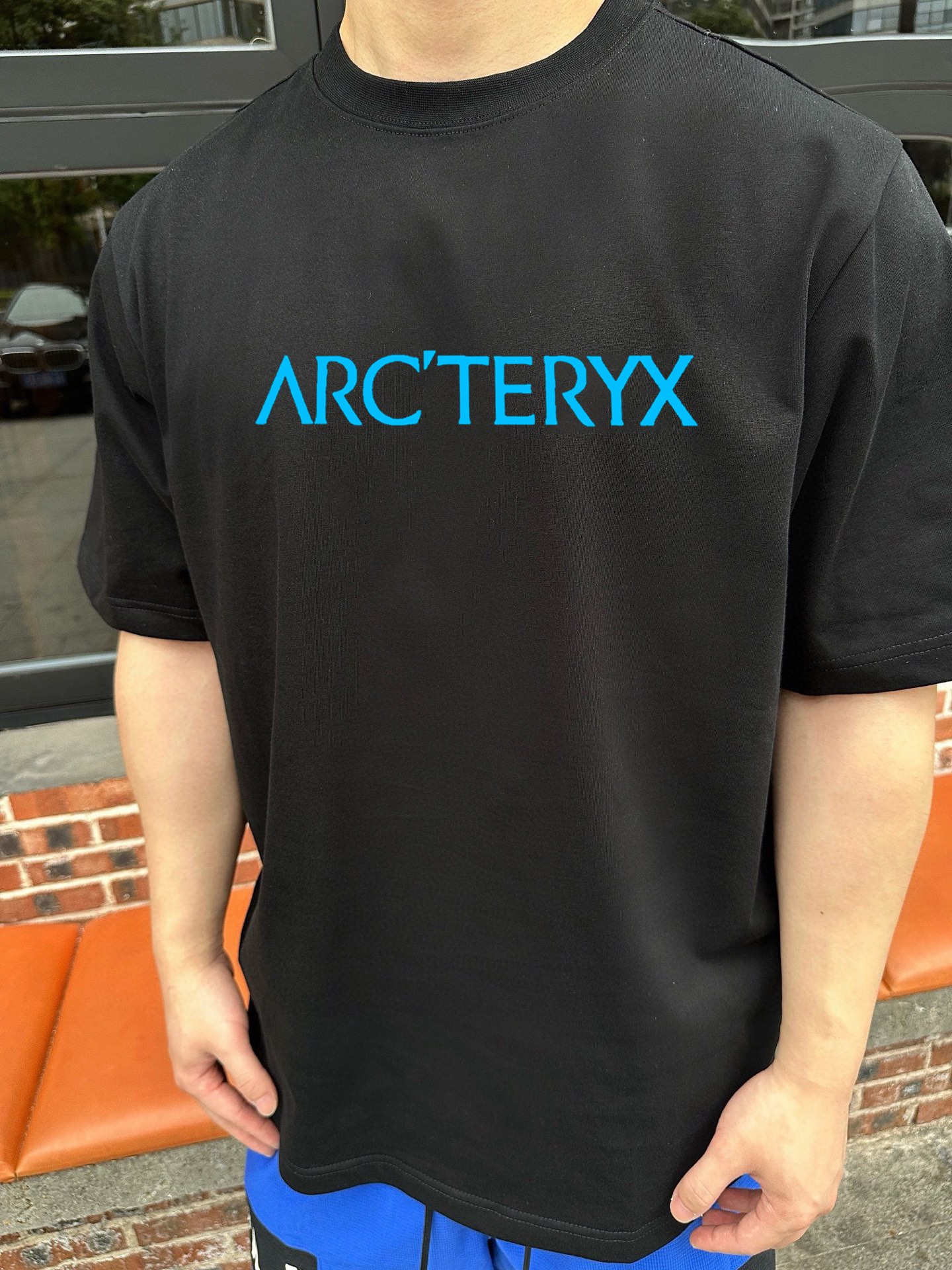 ￼ ￼ ￼ ￼ ￼ 始祖鸟 新款字母印花双层重工短袖T桖 字母图案不管是T桖还是卫衣都是每年的爆款单品 