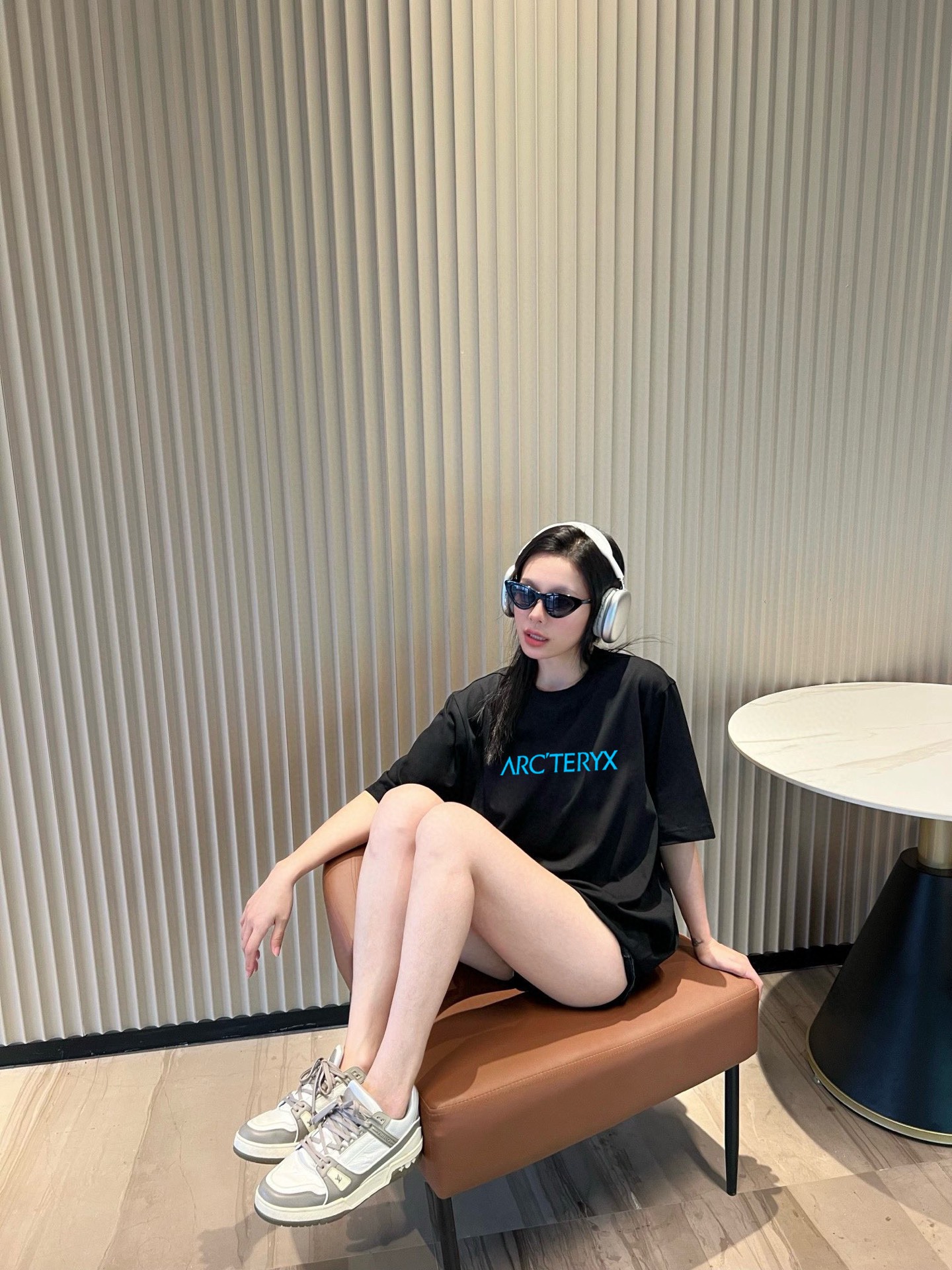 ￼ ￼ ￼ ￼ ￼ 始祖鸟 新款字母印花双层重工短袖T桖 字母图案不管是T桖还是卫衣都是每年的爆款单品 