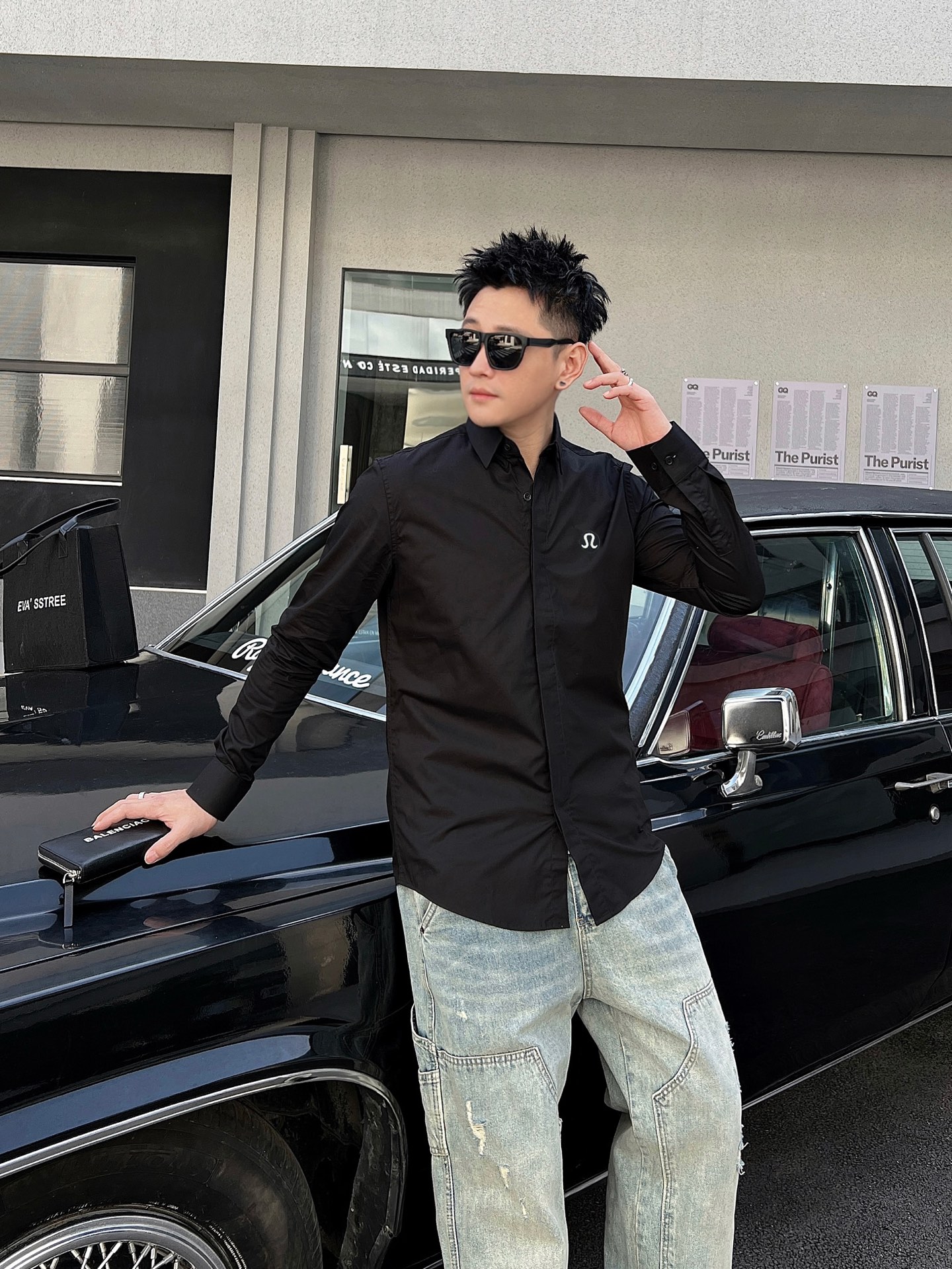 LU LU最新款男士必备款衬衫，100%天然棉，舒服透气，原单狠货，原版面料，柔软舒适，上身高端又奢华，