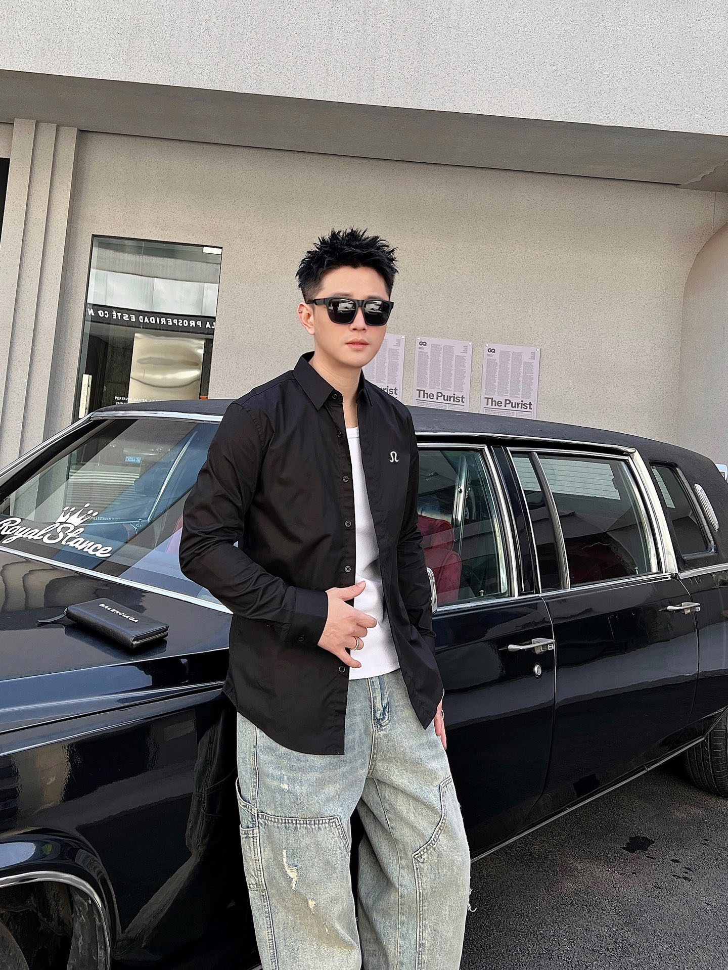 LU LU最新款男士必备款衬衫，100%天然棉，舒服透气，原单狠货，原版面料，柔软舒适，上身高端又奢华，