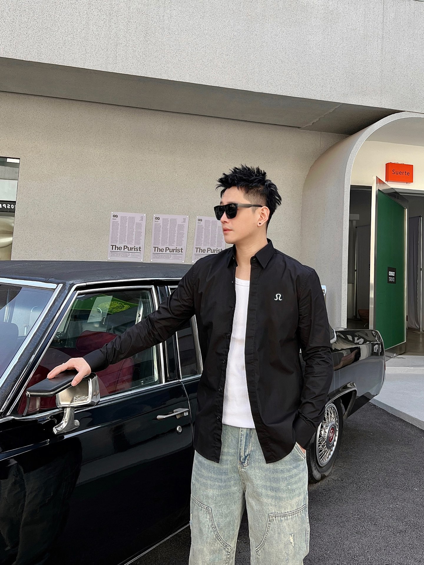 LU LU最新款男士必备款衬衫，100%天然棉，舒服透气，原单狠货，原版面料，柔软舒适，上身高端又奢华，