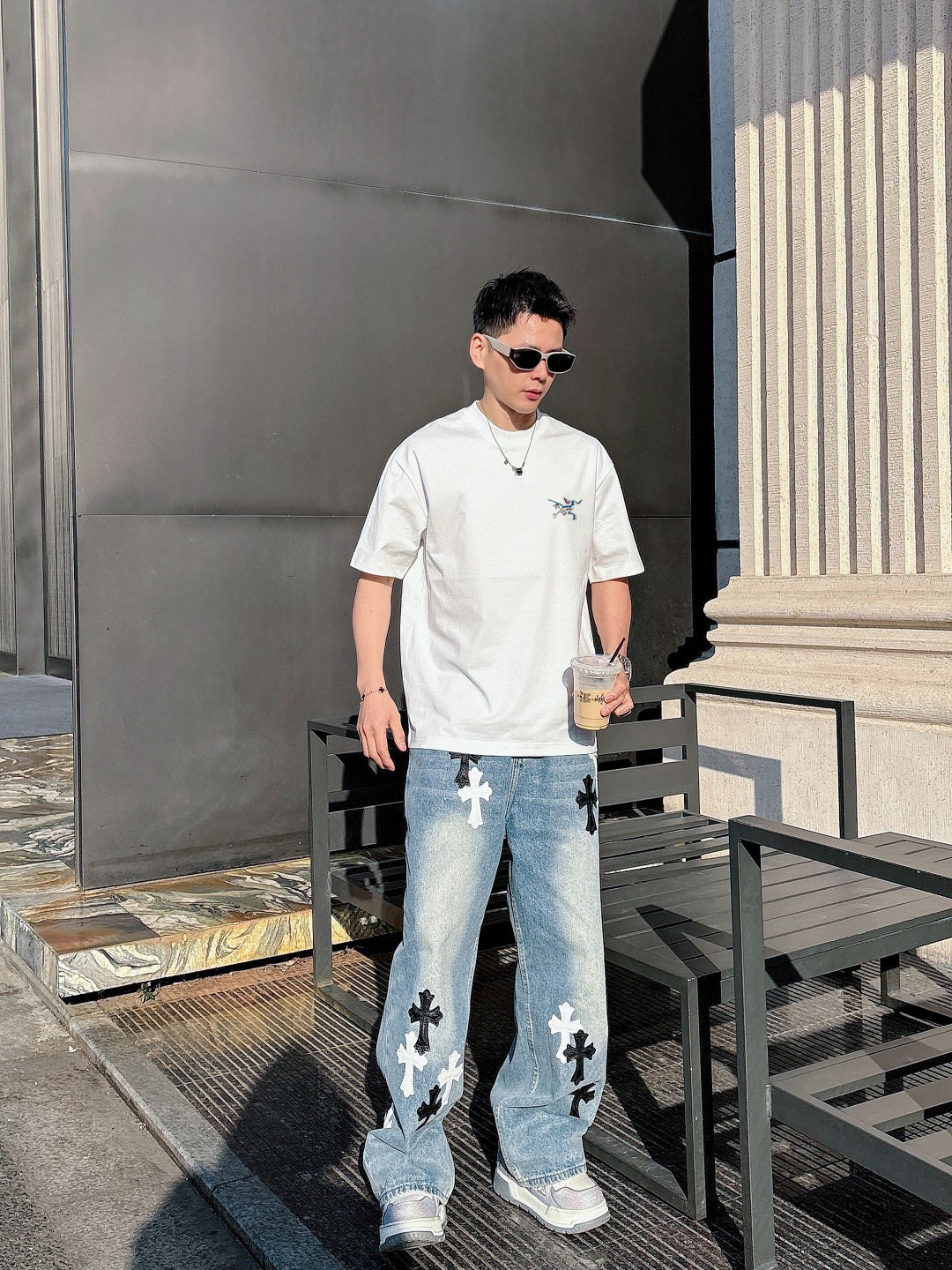 ￼ ￼ ￼ ￼ ￼ 始祖鸟 新款字母印花双层重工短袖T桖 字母图案不管是T桖还是卫衣都是每年的爆款单品 