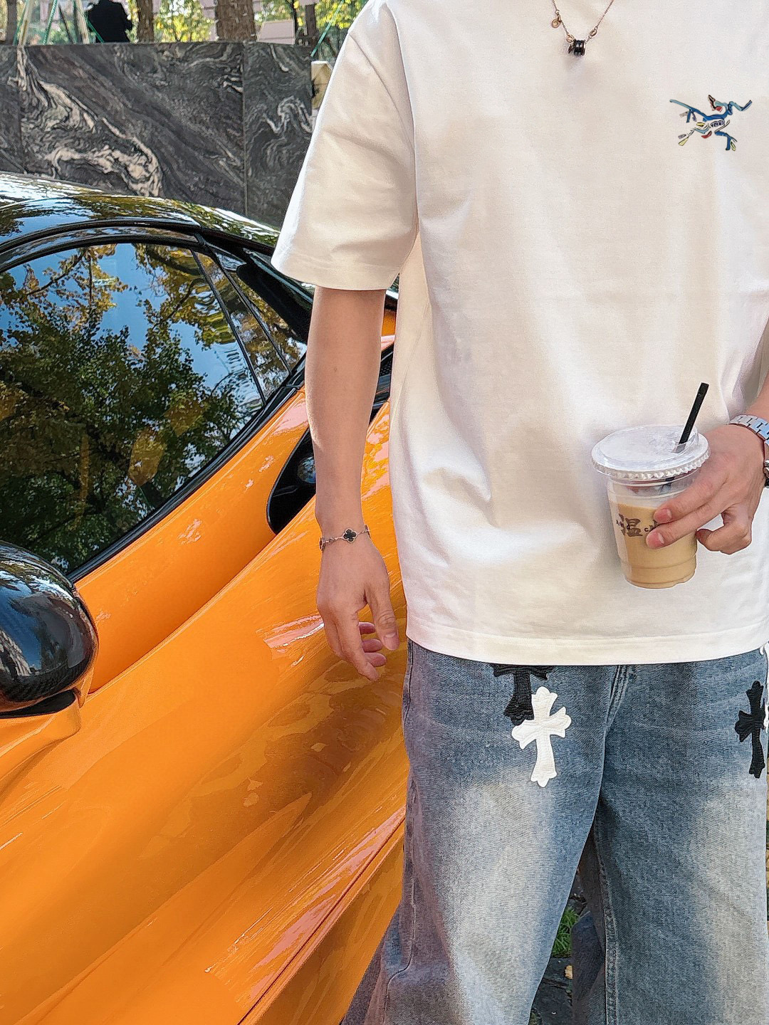 ￼ ￼ ￼ ￼ ￼ 始祖鸟 新款字母印花双层重工短袖T桖 字母图案不管是T桖还是卫衣都是每年的爆款单品 