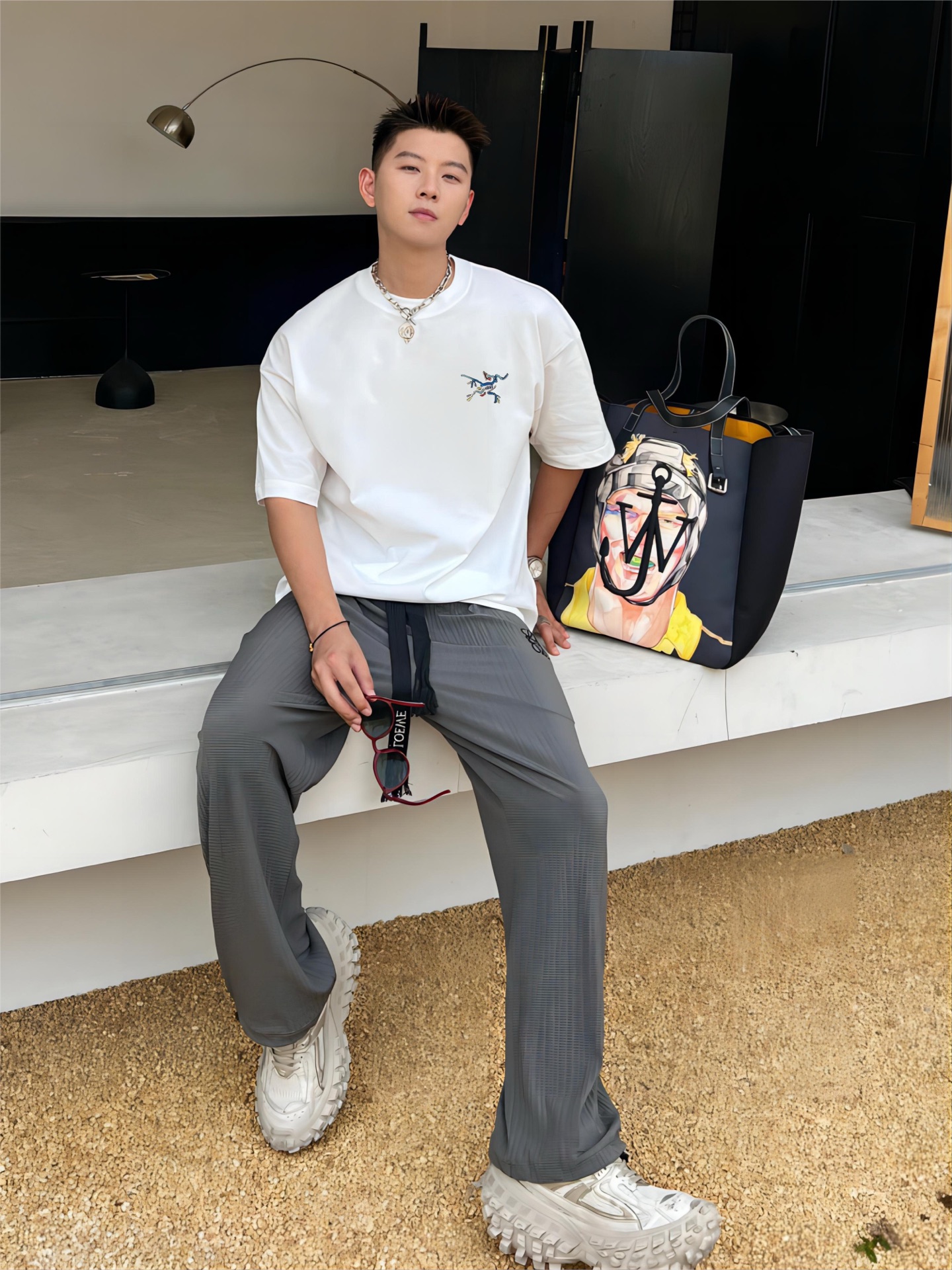 ￼ ￼ ￼ ￼ ￼ 始祖鸟 新款字母印花双层重工短袖T桖 字母图案不管是T桖还是卫衣都是每年的爆款单品 