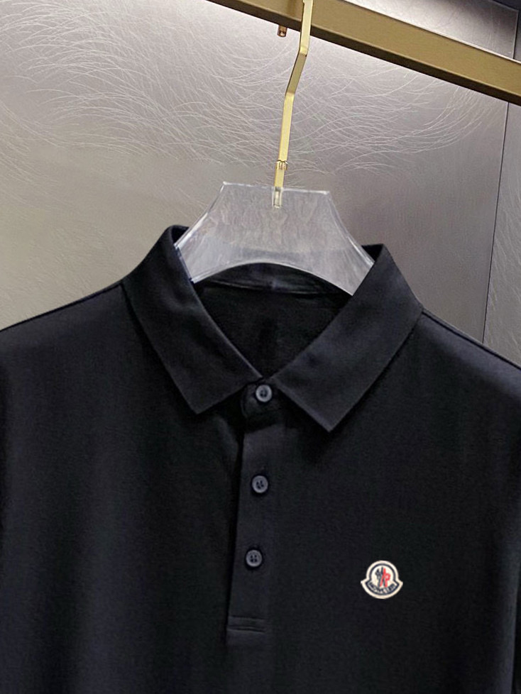 ￼ ￼ ￼ ￼ 高端面料 蒙口 2025 ss夏季新款 logo男士翻领Polo衫！经典商务男款，高端男