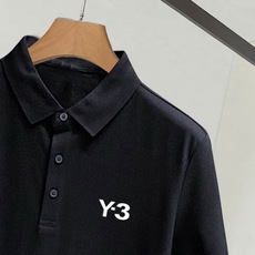        高端面料 Y-3 2025 ss夏季新款 logo男士翻领Polo衫!         高端面料 Y-3 2025 ss夏季新款 logo男士翻领Polo衫!