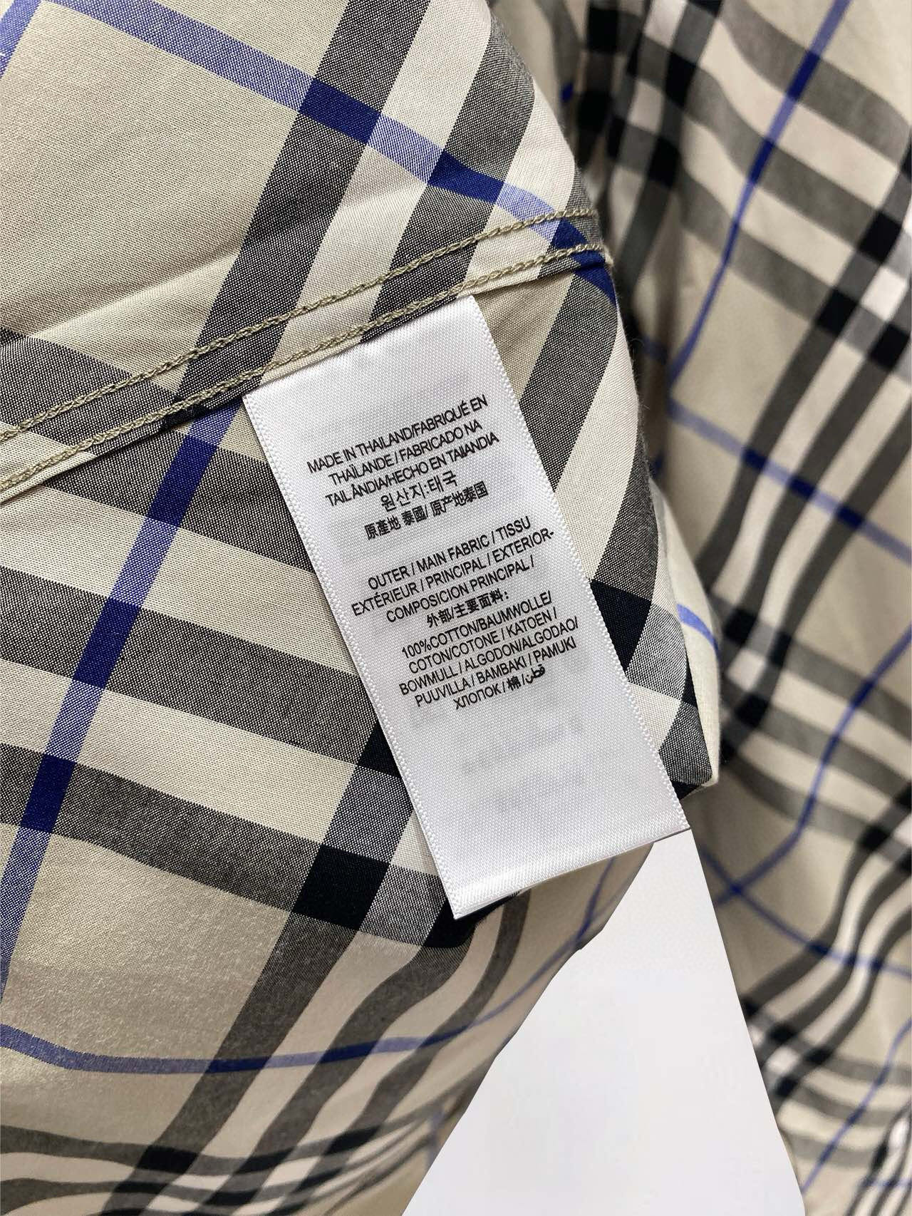 巴宝莉 Burberry 斜格纹棉质BUR王牌渠道，官网售价五千，一经发售已准备售罄！新配色标志性格纹，