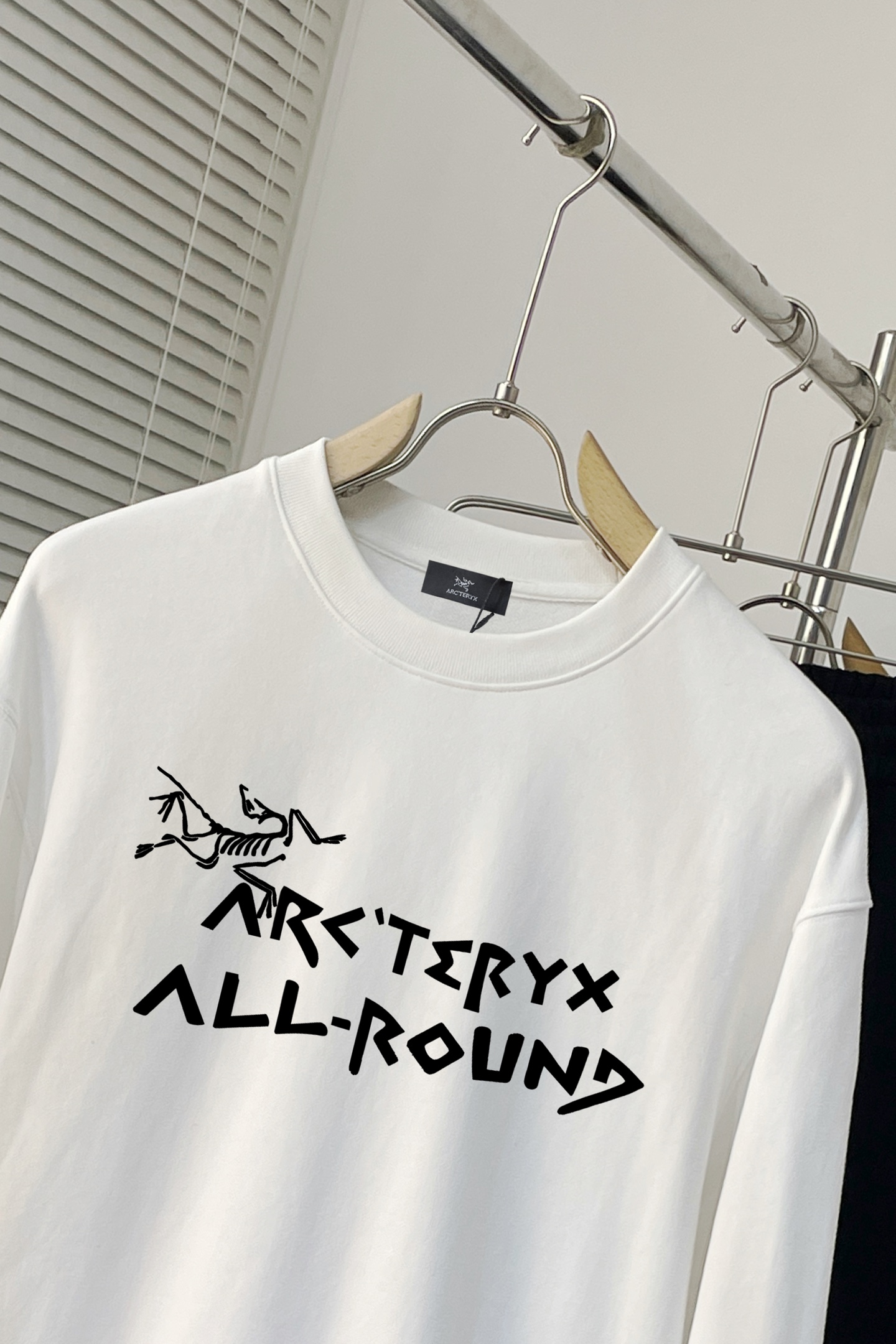 ￼ ￼ ￼ 始祖鸟 官网 新款字母印花双层重工字母图案不管是T桖还是卫衣都是每年的爆款单品 前幅大面积印