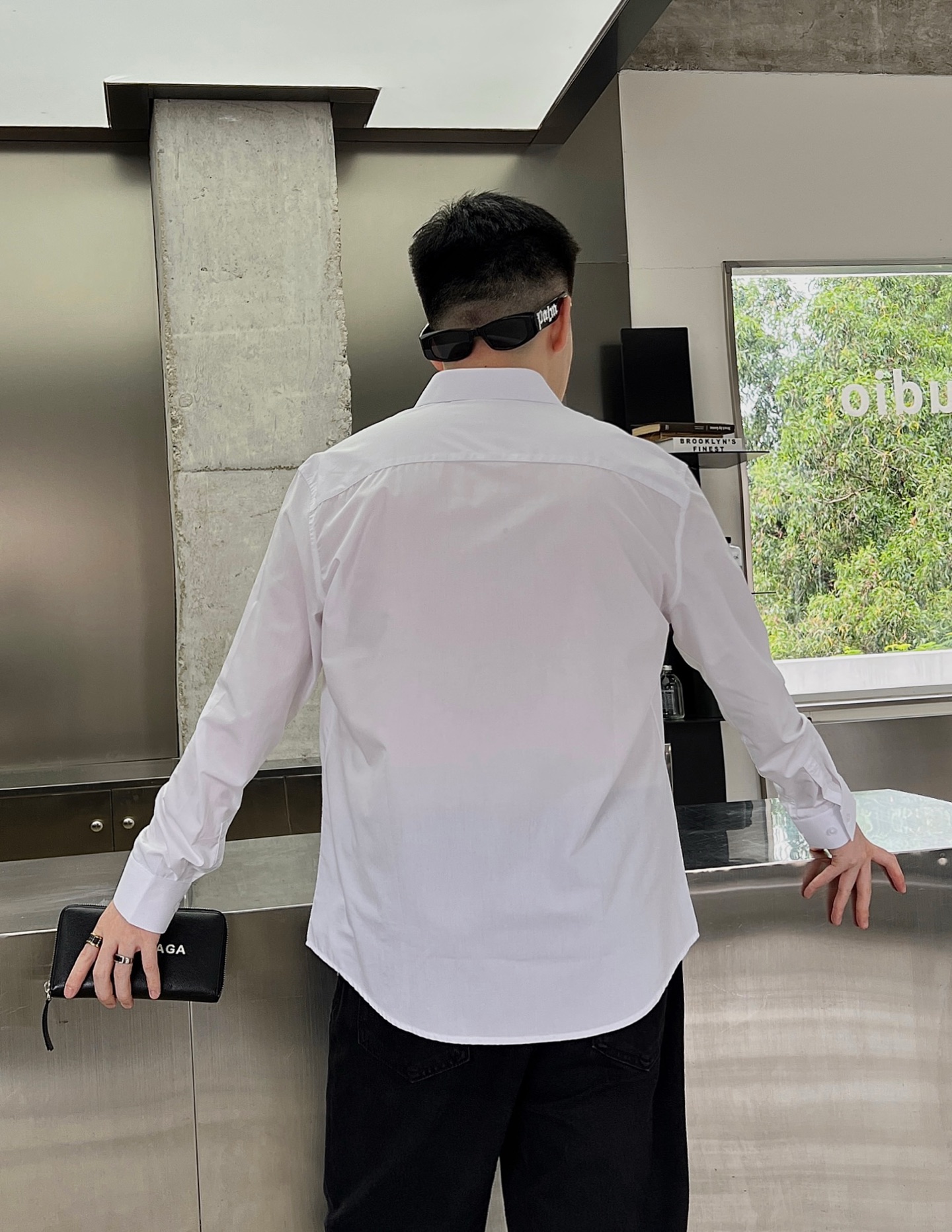 路易威登 最新款男士必备款长袖衬衫，100%天然棉，舒服透气，原单狠货，原版面料，柔软舒适，上身高端又奢