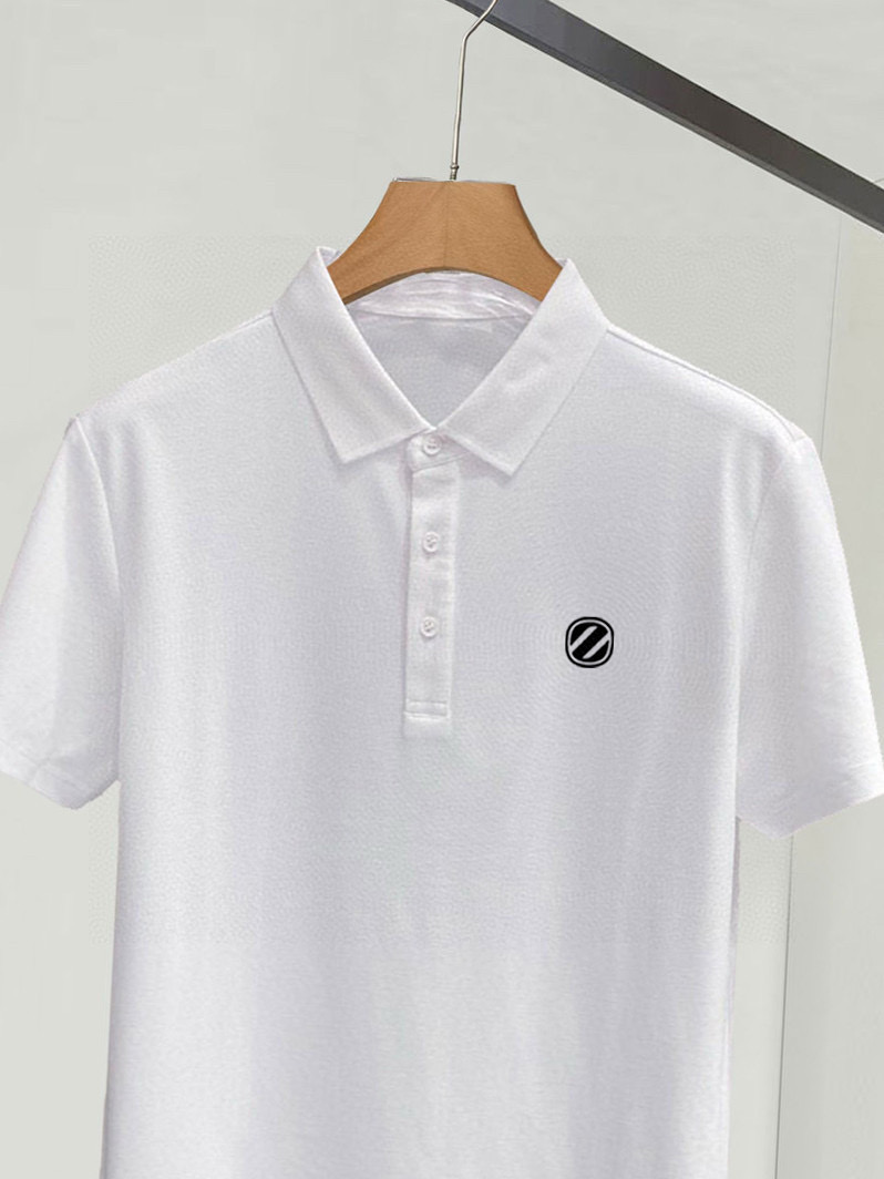 ￼ ￼ ￼ ￼ 高端面料 杰尼亚 2025 ss夏季新款 logo男士翻领Polo衫！经典商务男款，高端