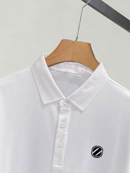 ￼ ￼ ￼ ￼ 高端面料 杰尼亚 2025 ss夏季新款 logo男士翻领Polo衫！经典商务男款，高端