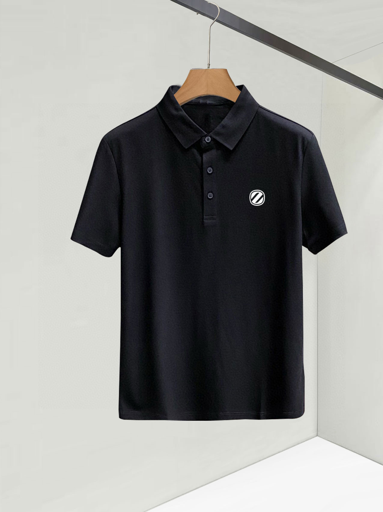 ￼ ￼ ￼ ￼ 高端面料 杰尼亚 2025 ss夏季新款 logo男士翻领Polo衫！经典商务男款，高端