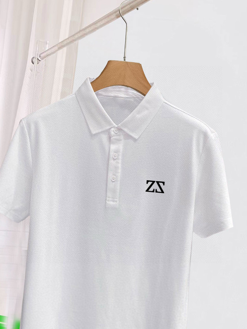 ￼ ￼ ￼ ￼ 高端面料 杰尼亚 2025 ss夏季新款 logo男士翻领Polo衫！经典商务男款，高端