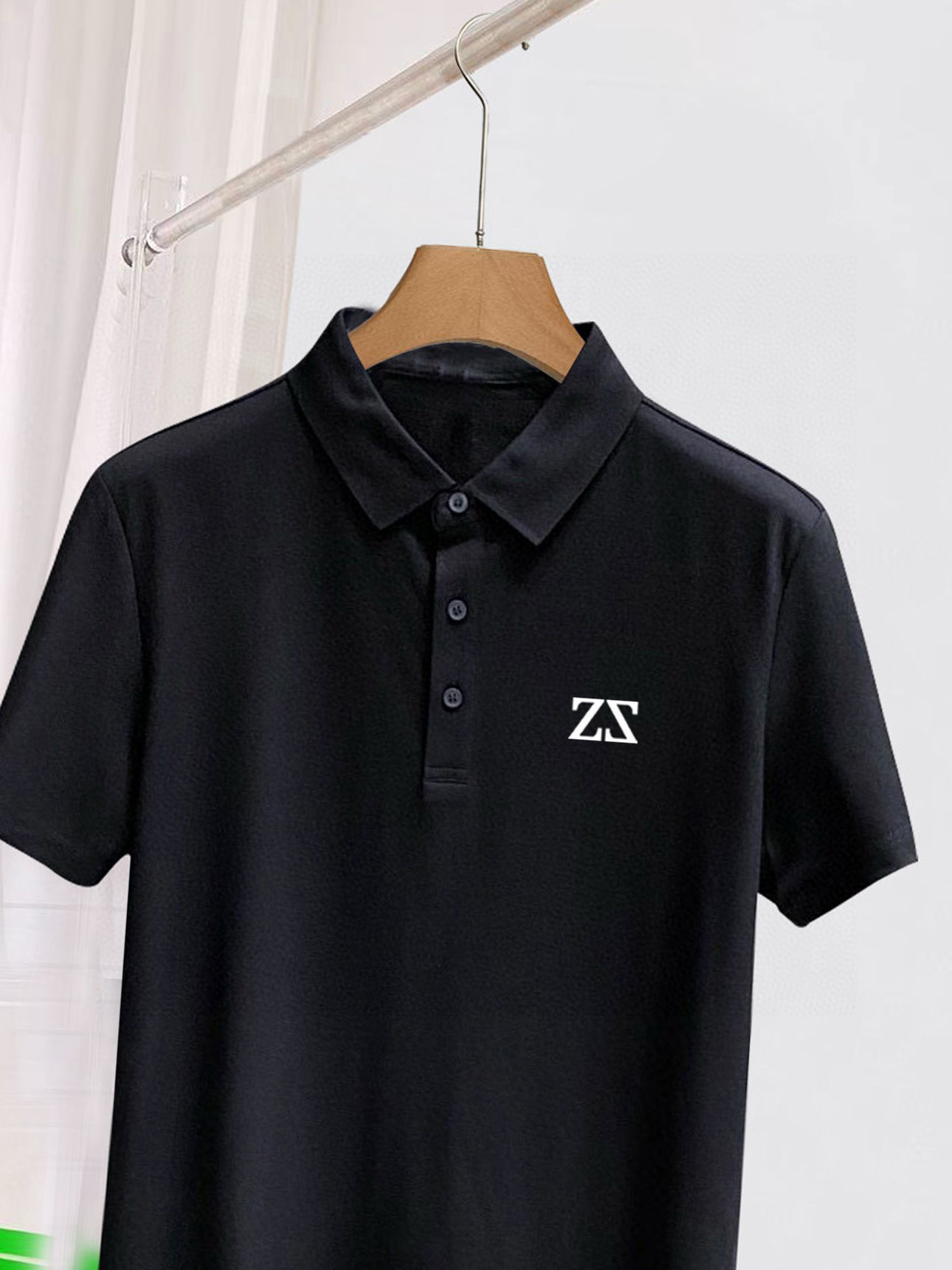 ￼ ￼ ￼ ￼ 高端面料 杰尼亚 2025 ss夏季新款 logo男士翻领Polo衫！经典商务男款，高端