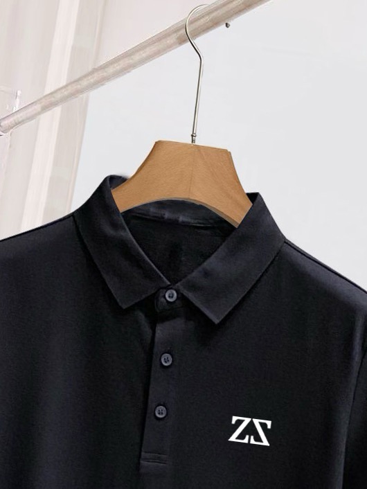 ￼ ￼ ￼ ￼ 高端面料 杰尼亚 2025 ss夏季新款 logo男士翻领Polo衫！经典商务男款，高端