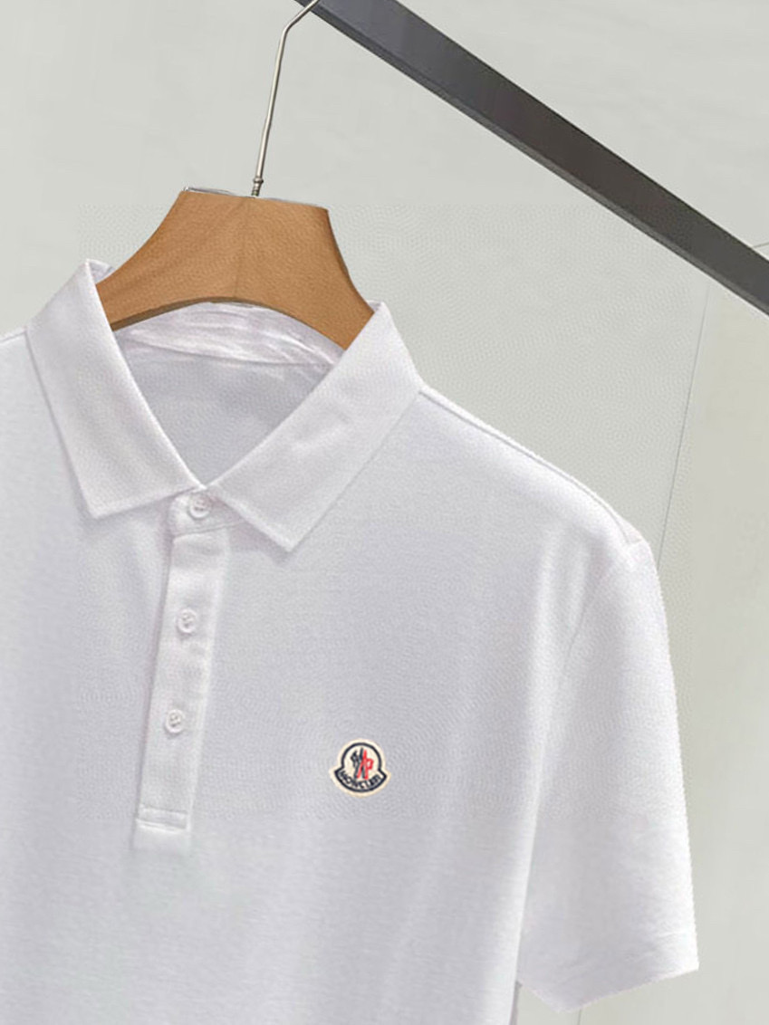 ￼ ￼ ￼ ￼ 高端面料 蒙口 2025 ss夏季新款 logo男士翻领Polo衫！经典商务男款，高端男