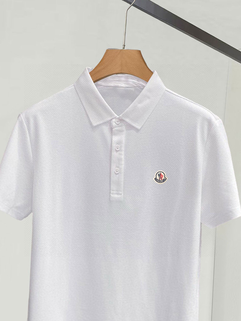 ￼ ￼ ￼ ￼ 高端面料 蒙口 2025 ss夏季新款 logo男士翻领Polo衫！经典商务男款，高端男