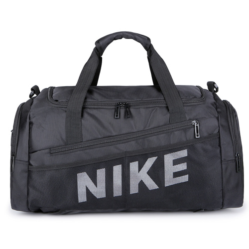 Nike Duffle Bag - Large Capacity Gym Bag with Wet Shoe Compartment - Black 1 Nike Duffle Bag - Large Capacity Gym Bag with Wet Shoe Compartment - Black