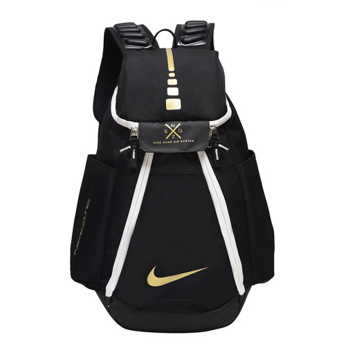 Nike Elite Backpack - Black/Gold, Versatile for School, Sports, and Travel 1 Nike Elite Backpack - Black/Gold, Versatile for School, Sports, and Travel